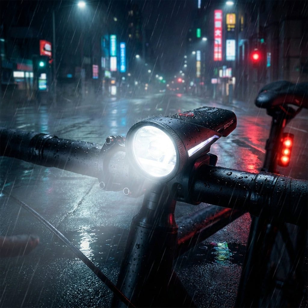 SIGMA Fahrradbeleuchtung Sigma Licht Sigma Set Aura 100 USB Blaze Link 100 Lux LED Akku - Fahrr – Bild 2 von 2
