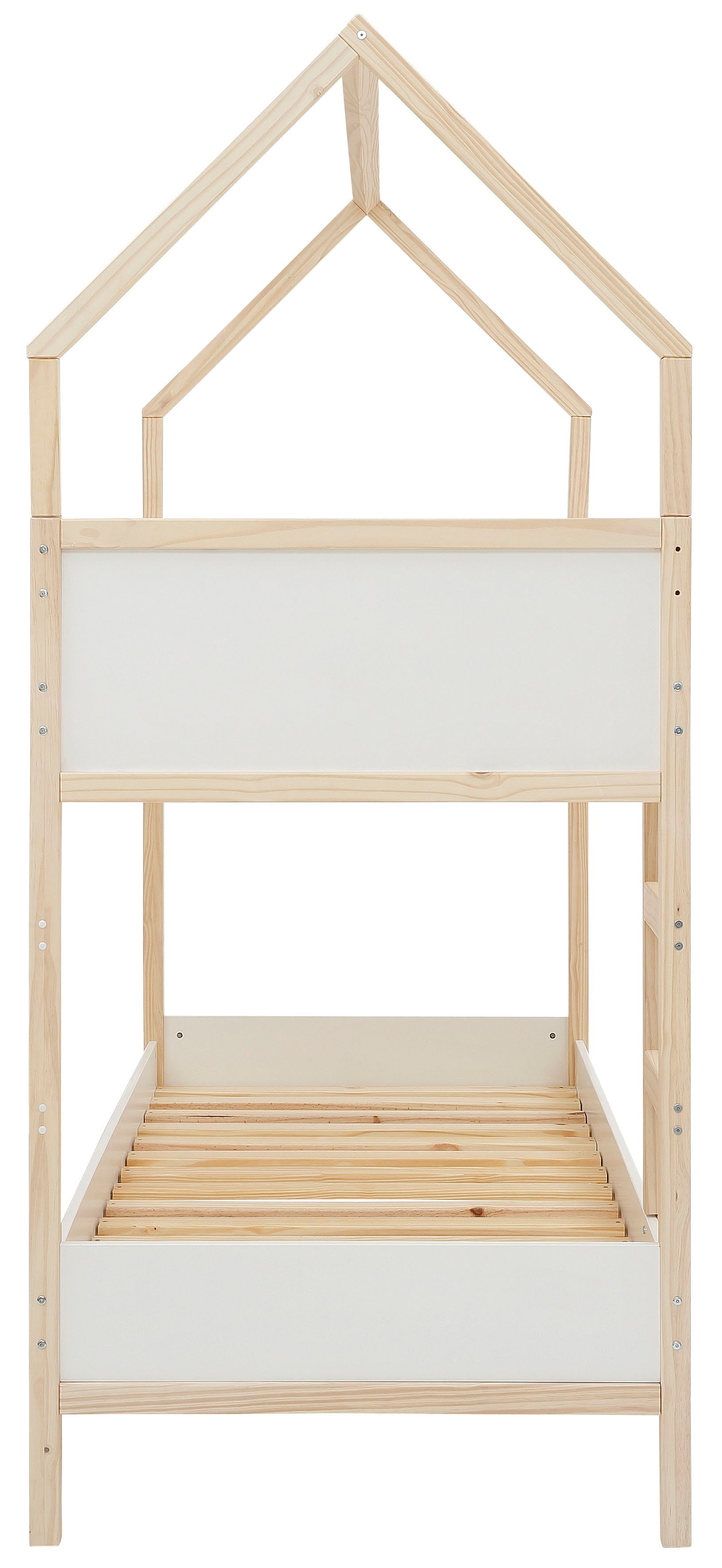 OTTO home Etagenbett Janne, aus schönem massivem Kiefernholz, Etagenbett, Liegefläche 90x200 cm – Bild 5 von 5