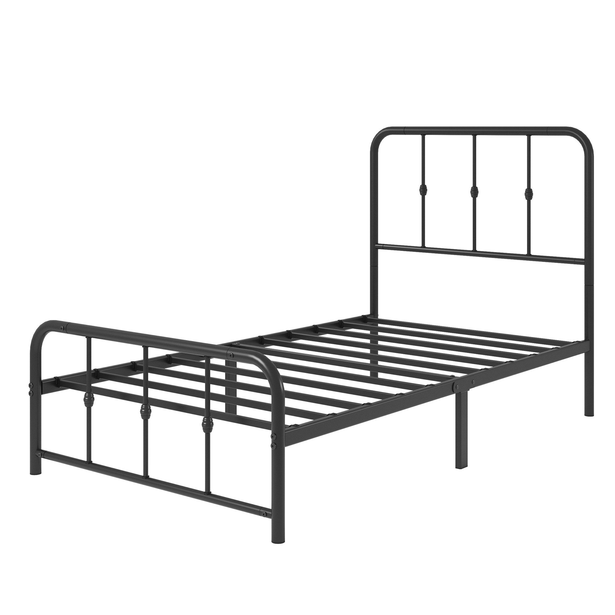 ZINUS Bettgestell Florence, Bett mit Kopf- und Fussteil, (90x200cm & 140x20 günstig online kaufen