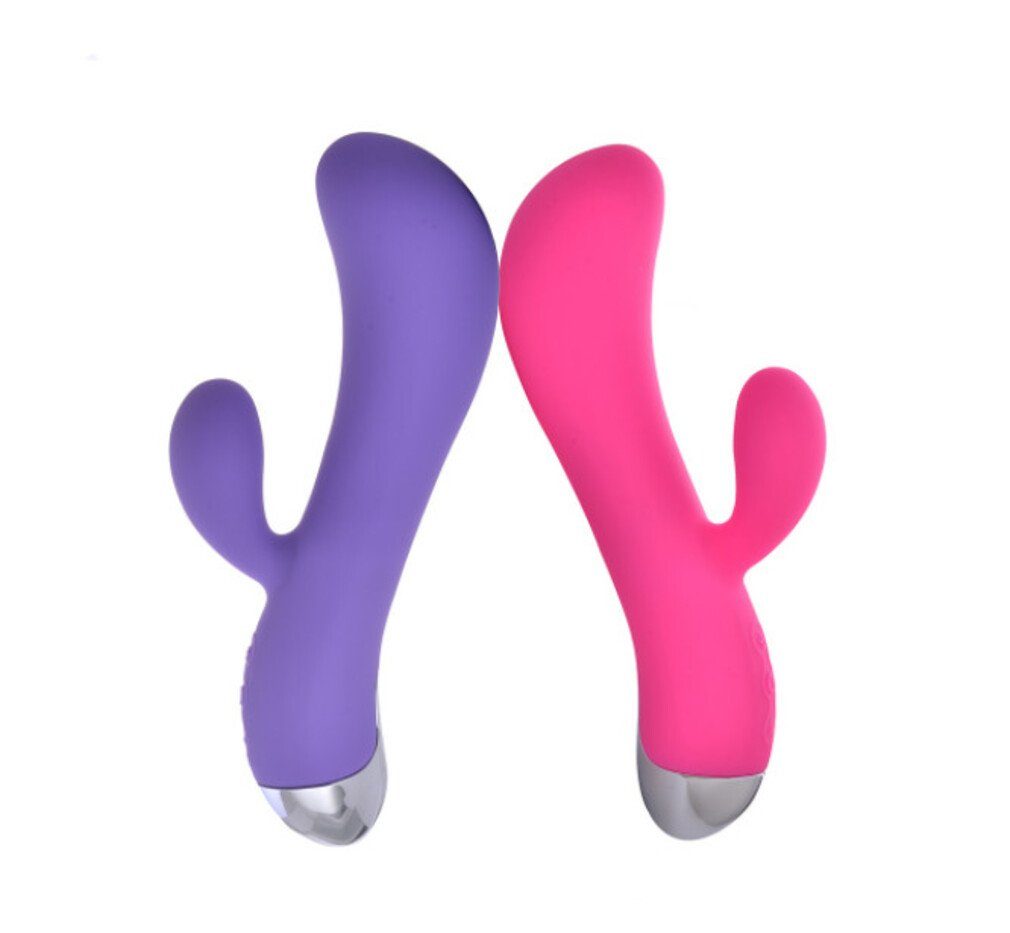 NEZEND Rabbit-Vibrator G-punkt Vibratoren für Sie Sexspielzeug für Frauen Stimulation, (PVC+Packung, 2-tlg)