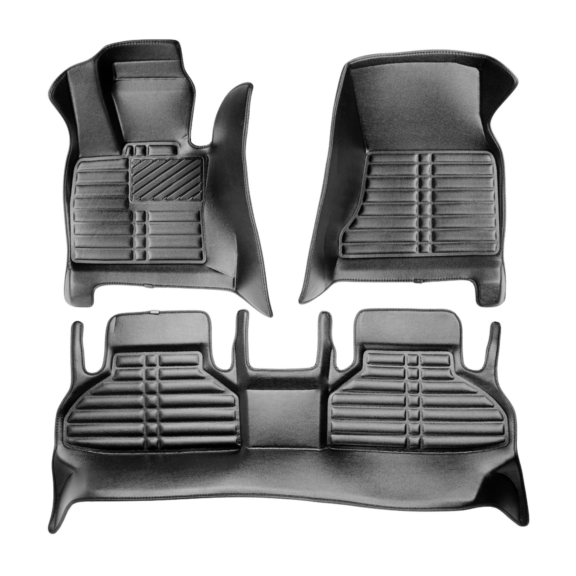 fussmattenprofi.com Auto-Fußmatte 5D Premium Auto Fussmatten für BMW X6 (F16/F86) 2014-2019 (1 St), für BMW BMW X6