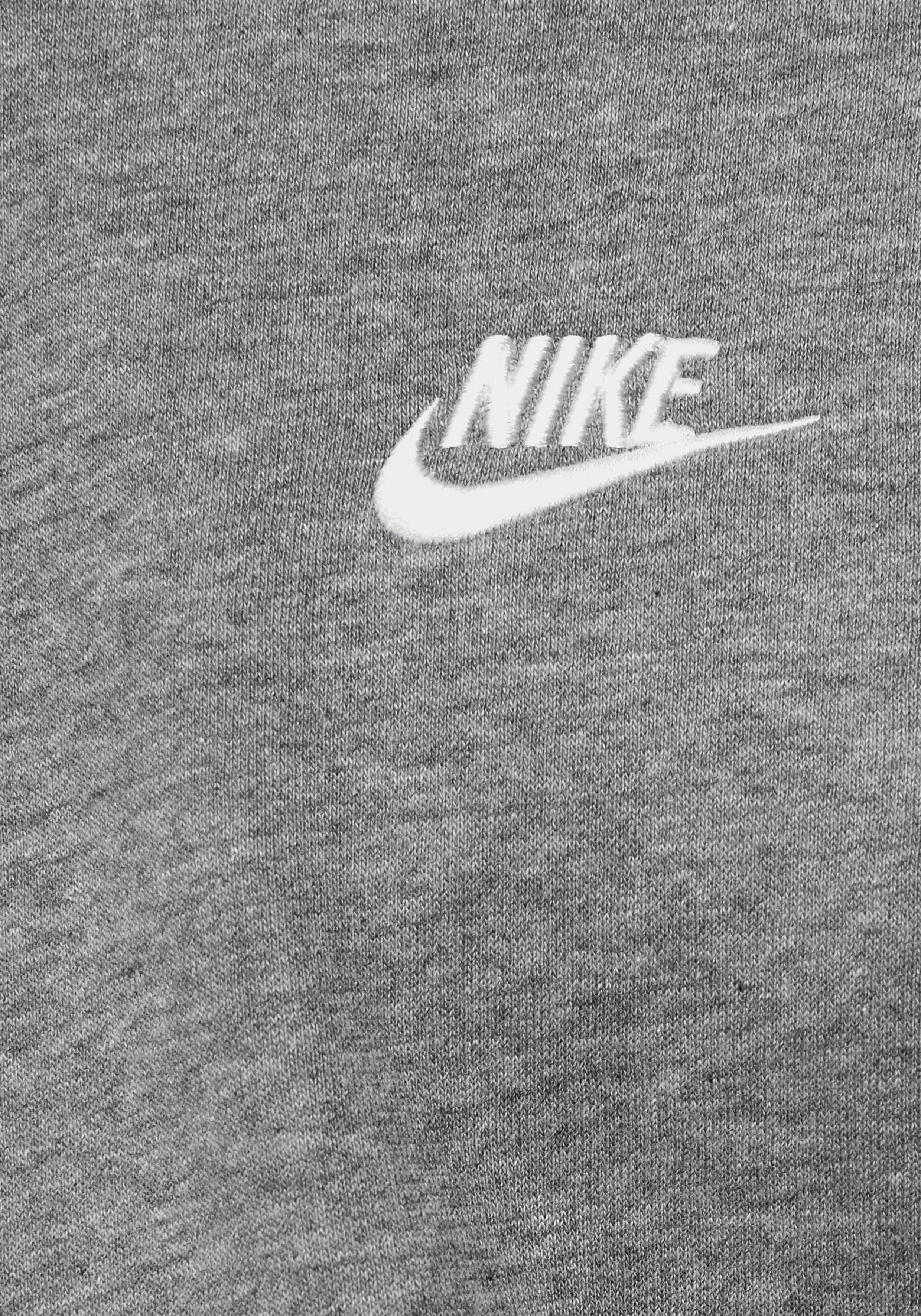 Nike Sportswear grau-meliert Pullover Hoodie Kids' Club Big Kapuzensweatshirt