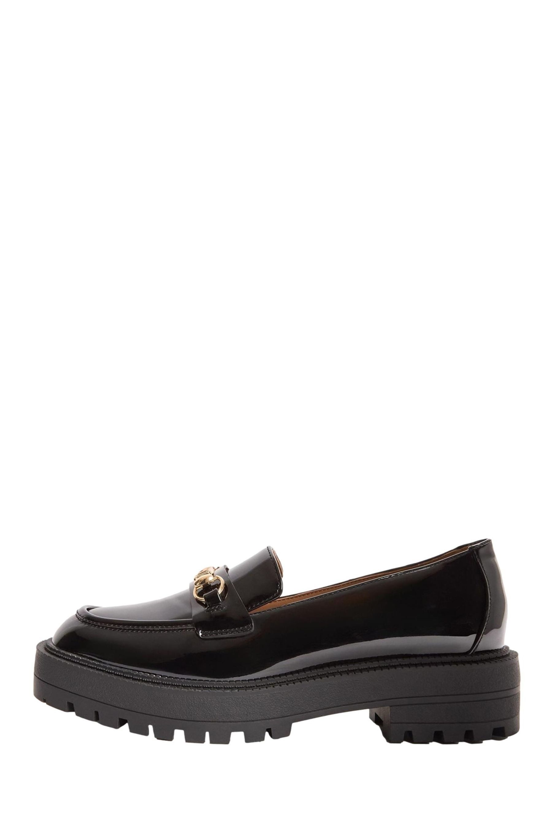 LIPSY Lipsy Slipper aus Lackleder mit Trensendetail Loafer (1-tlg) günstig online kaufen