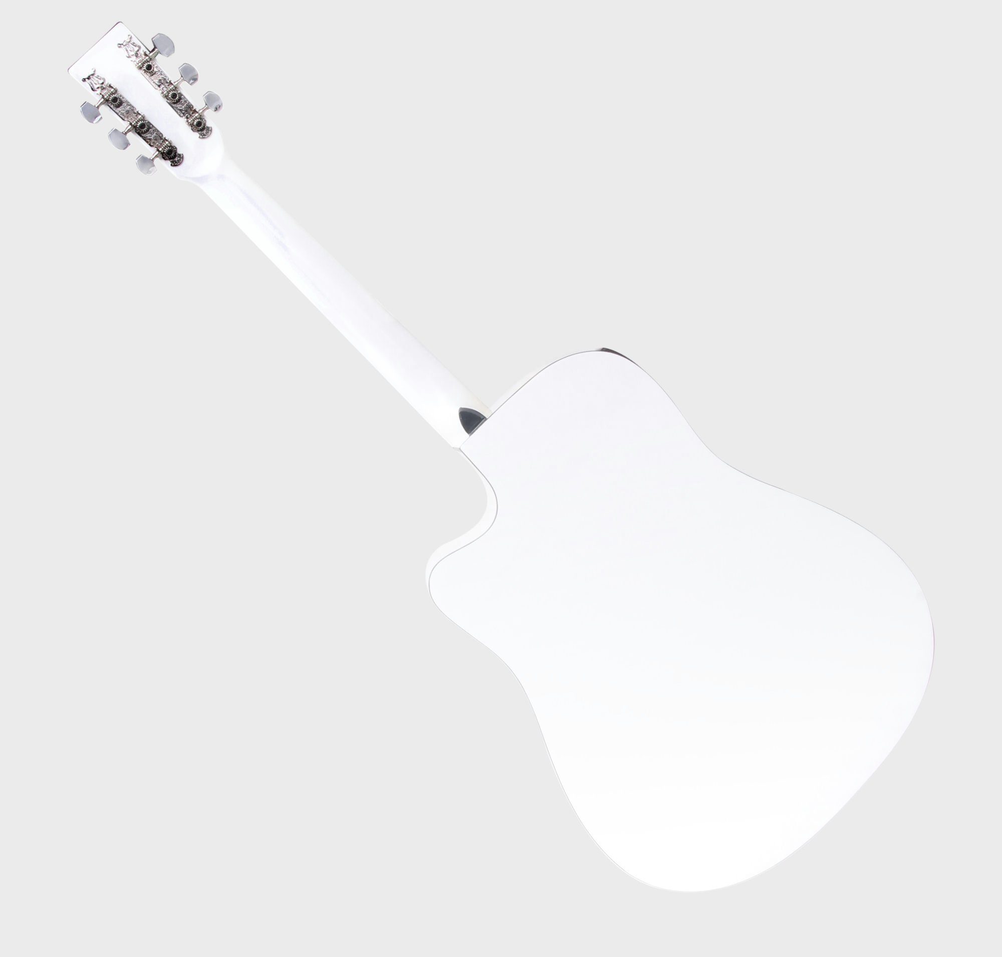 Classic Cantabile Westerngitarre mit Tonabnehmer WS-10-CE, Dreadnought-Style mit Cutaway, 3-Band-EQ (Bass, Middle, Treble) + Presence