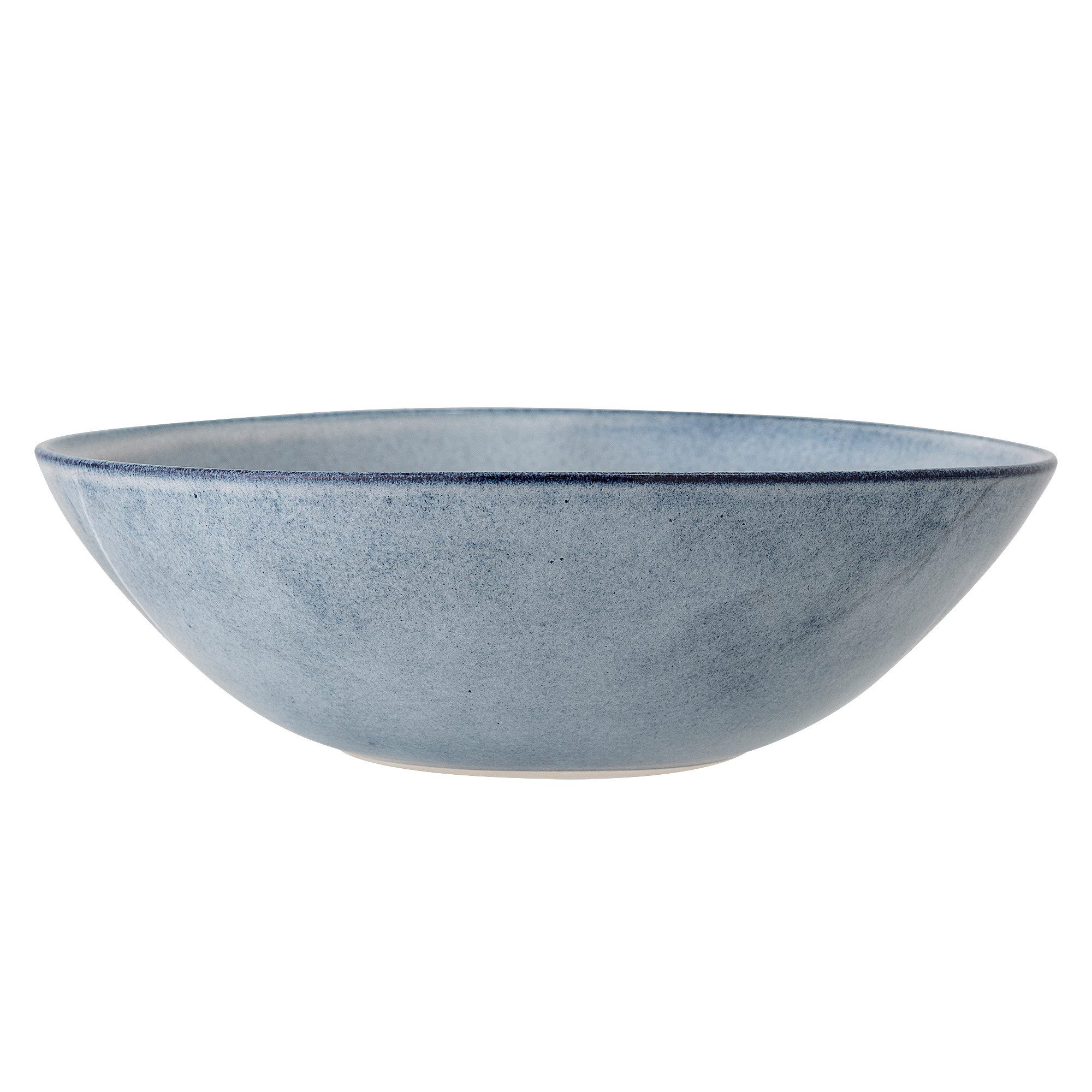 Bloomingville Schale Bloomingville Sandrine Schale, Blue, Steingut, Steingut