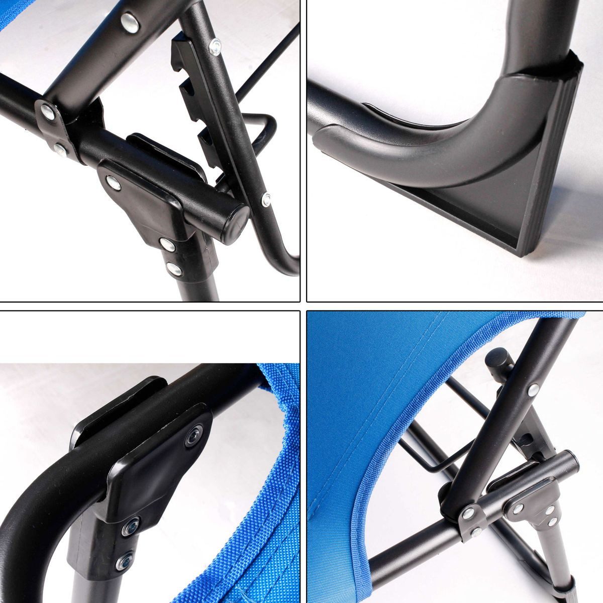 Marabellas Shop Gartenliege Sonnenliege ca. 188 x 57 x 30 cm klappbar mit Oxford-Gewebe und Griff, 1 St., 3-fach verstellbar