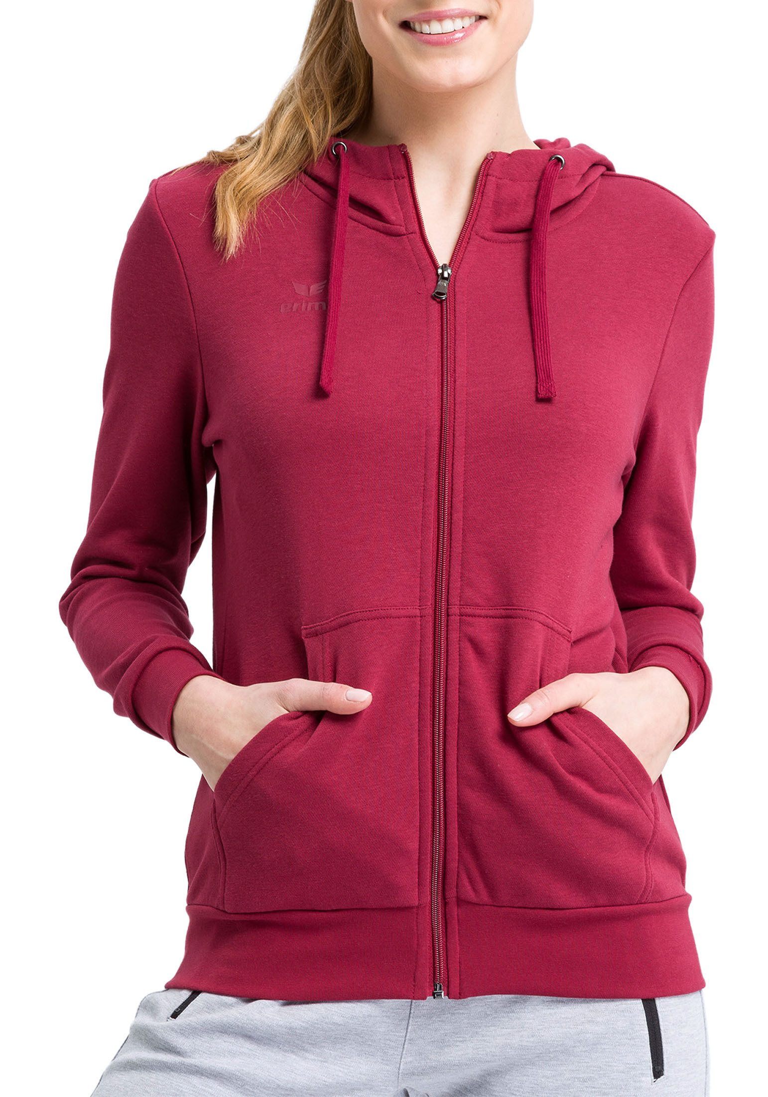 Erima Sweatjacke Damen Kapuzensweatjacke günstig online kaufen
