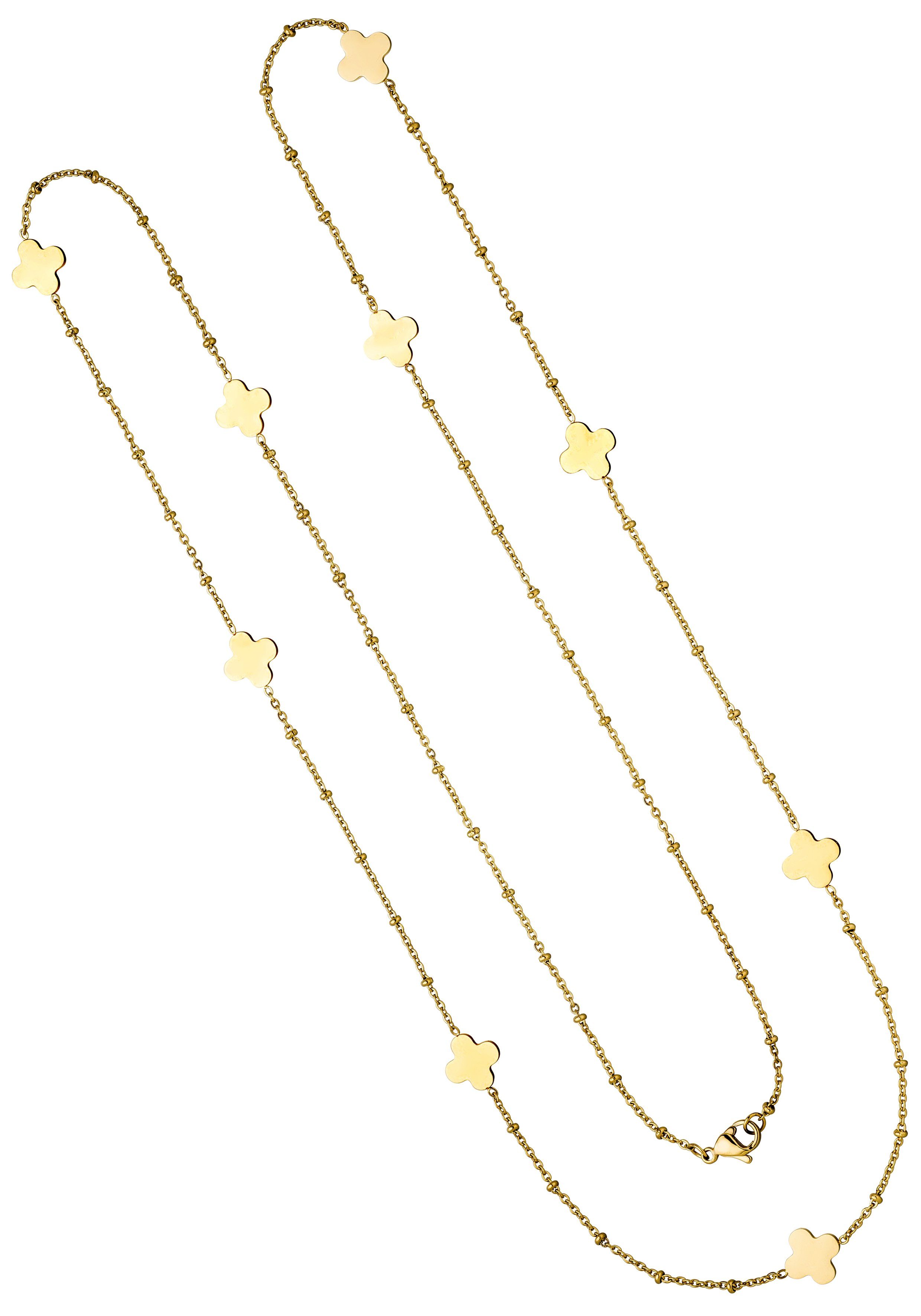 JOBO Kette ohne Anhänger, Edelstahl goldfarben günstig online kaufen