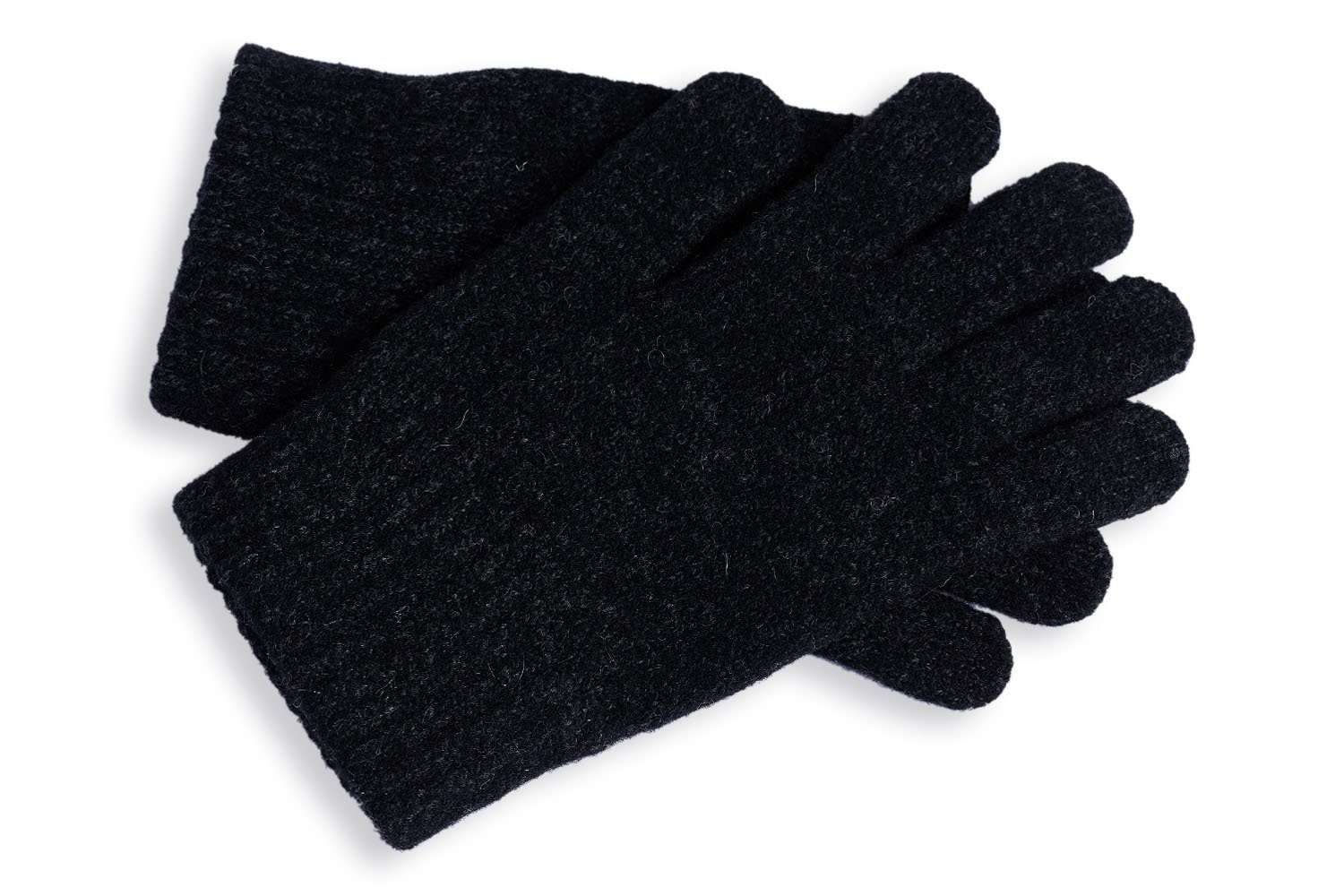 Kamea Strickhandschuhe Damen Handschuhe passend zu unserem Anna und Kansas Winterset Schwarz
