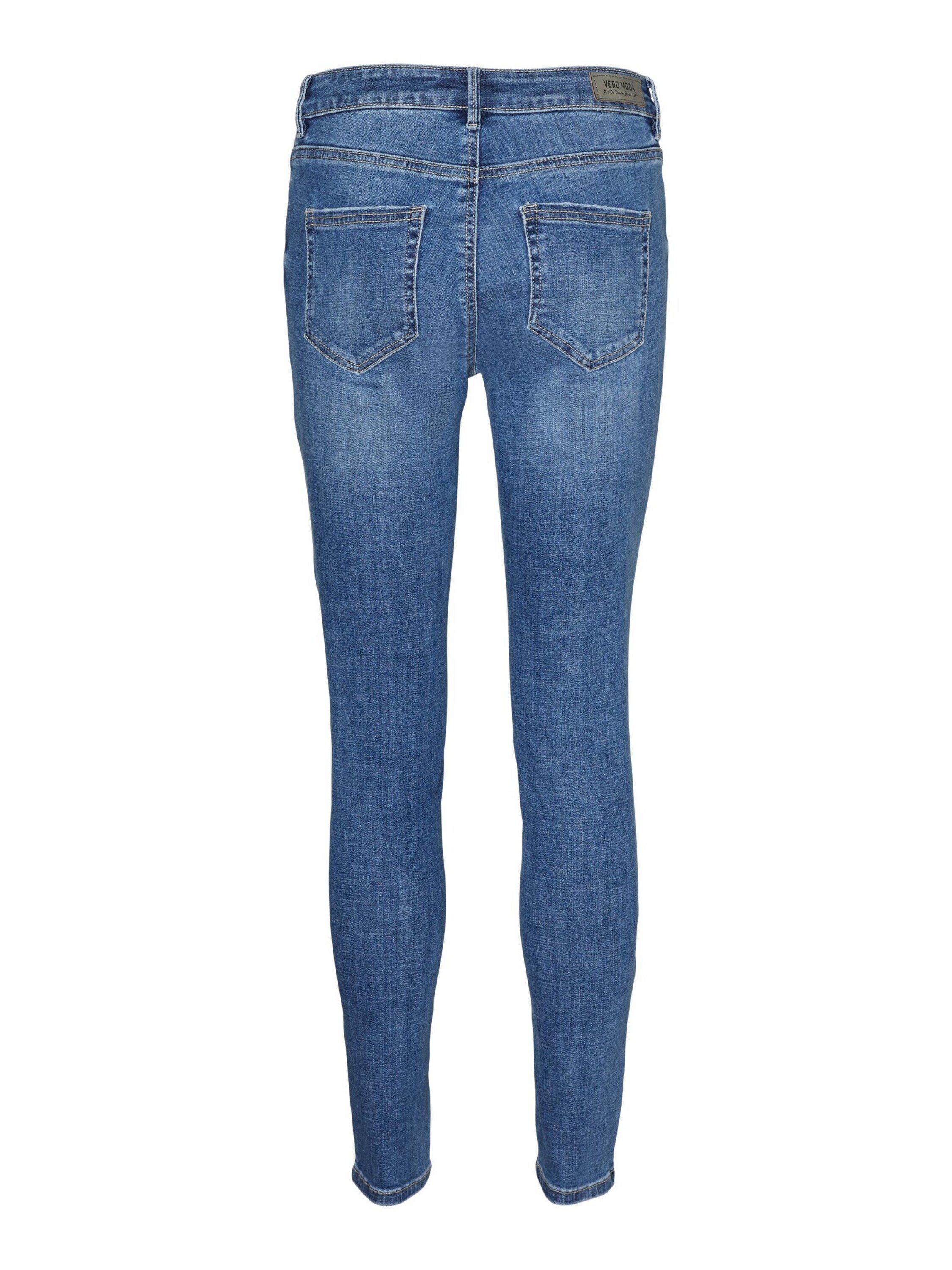 Vero Moda 7/8-Jeans FLASH (1-tlg) Plain/ohne Details günstig online kaufen