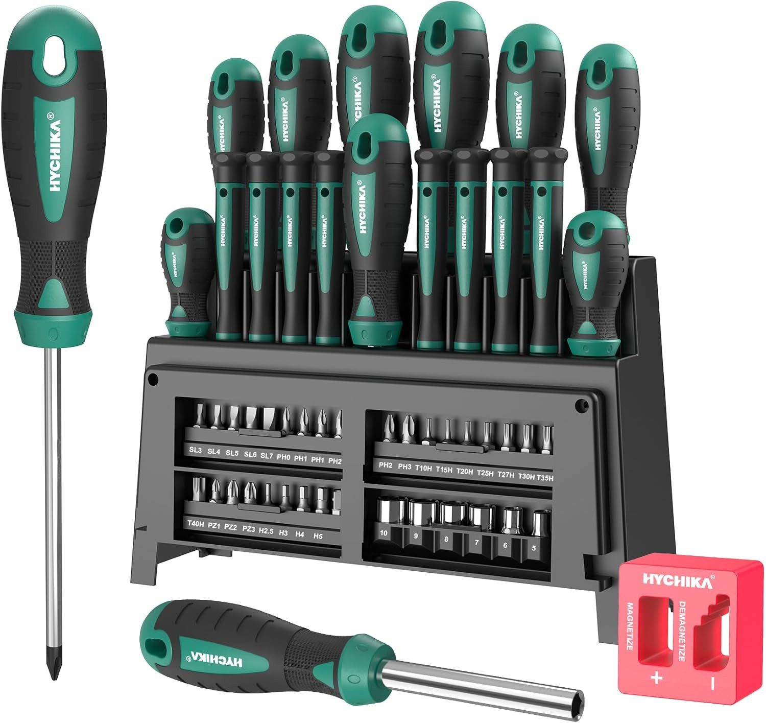 HYCHIKA Schraubendreher HYCHIKA Screwdriver Set, 51 Pieces Screwdriver Set, (1 St)