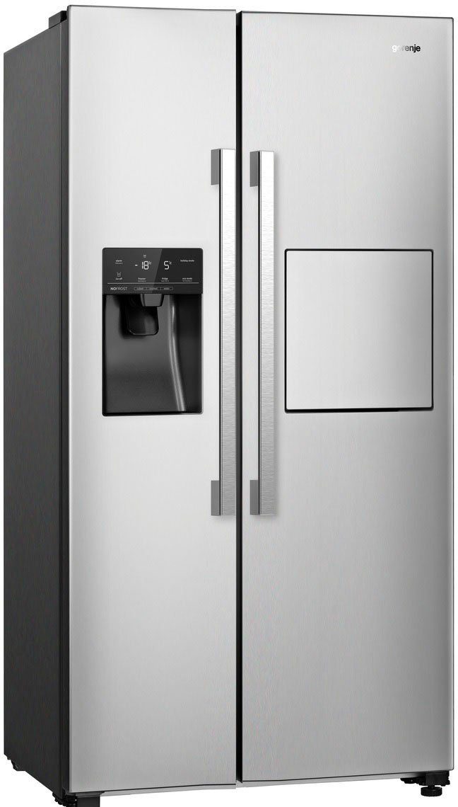 GORENJE Side-by-Side NRS9EVXB1, 179 cm hoch, 91 cm breit | Side-by-Side Kühlschränke
