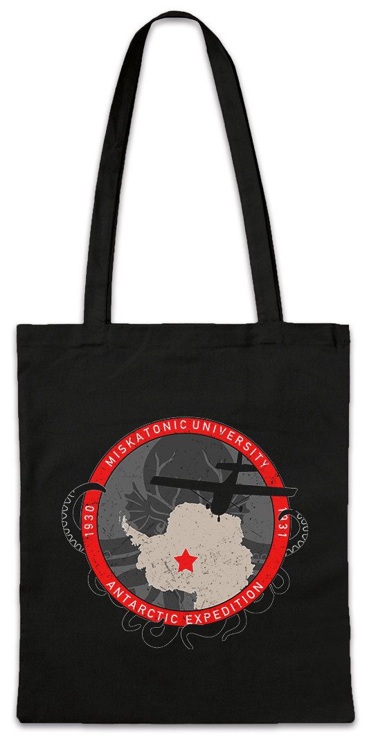 Beuteltasche Miskatonic 1930 Antartic Expedition 2 Stofftasche Lovecraft Cthulhu