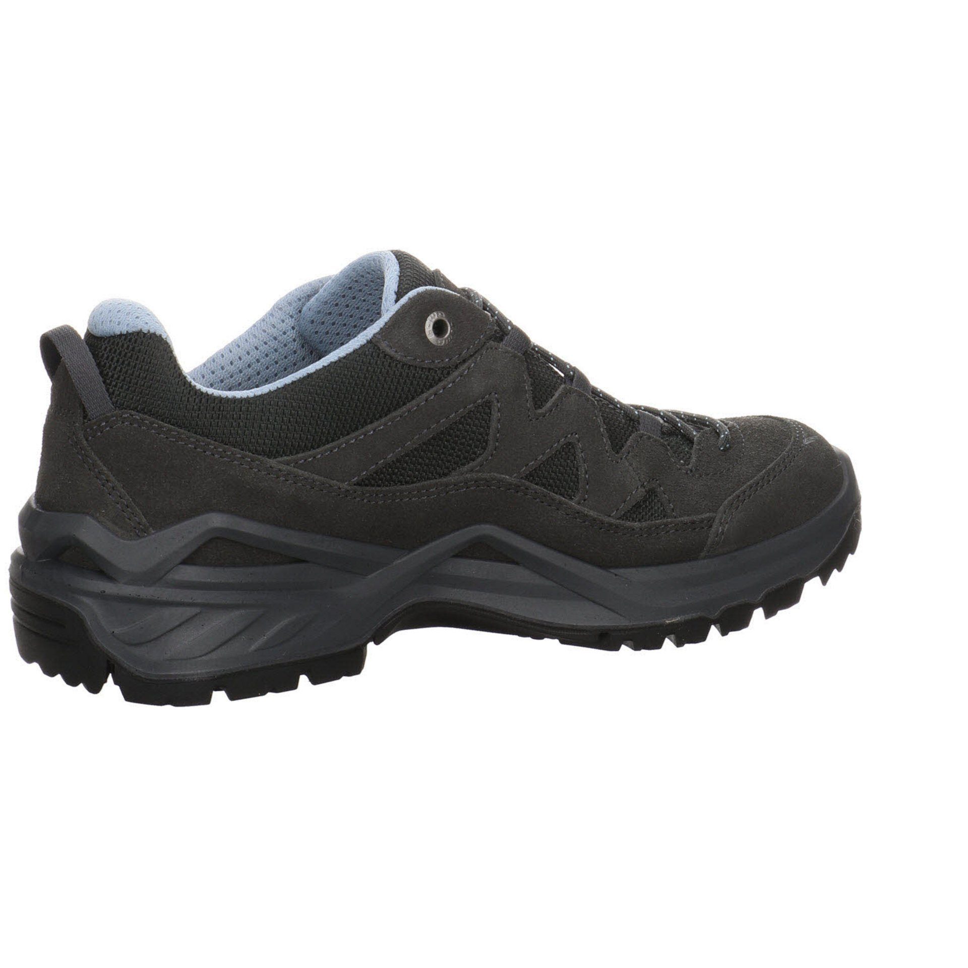 Schuhe GRAPHIT/EISBLAU Damen Leder-/Textilkombination Lowa Outdoorschuh Outdoor