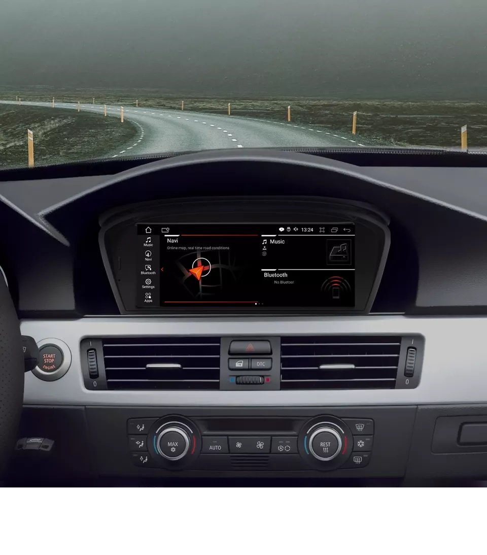 GABITECH BMW E60 E61 CIC E93 Android Autoradio Einbau-Navigationsgerät E91 Navi E92 GPS E63 12 E64 E90