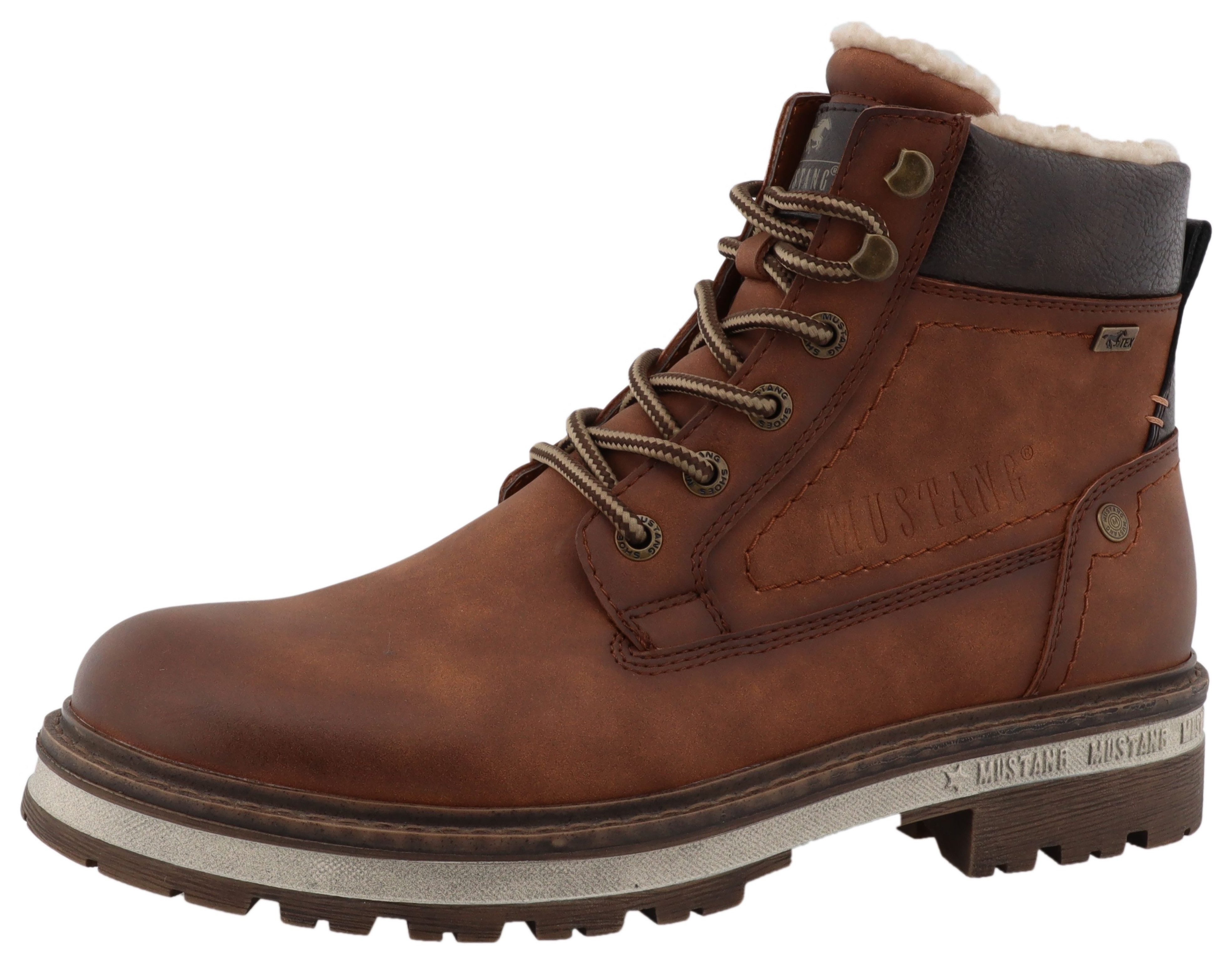 Mustang Shoes Merem Winterboots Schnürstiefel, Winterstiefel günstig online kaufen