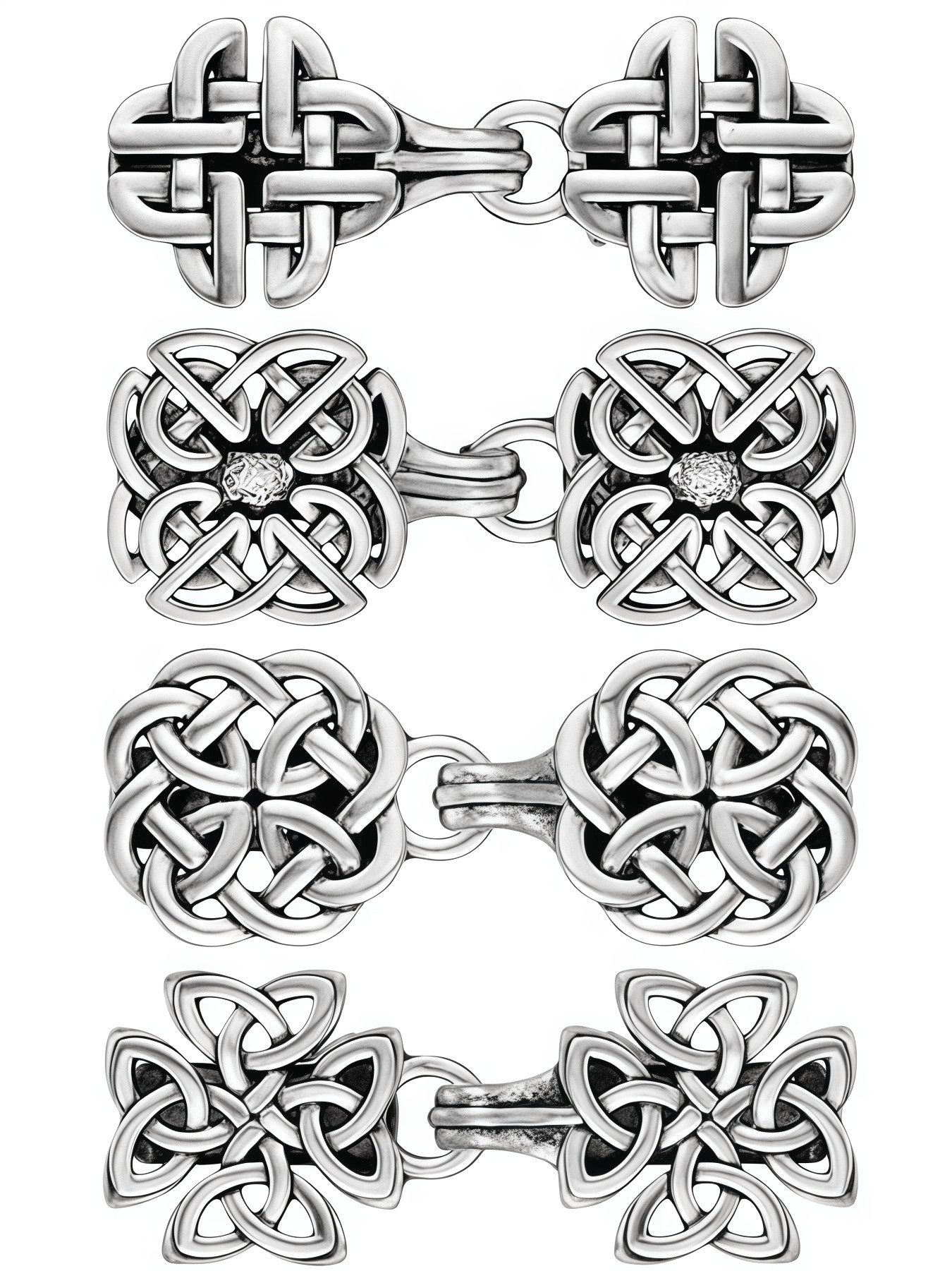 FOUORTUNATE-BEE Anstecknadel Set 4-teiliges Vintage-Broschen-Set für Pullov günstig online kaufen