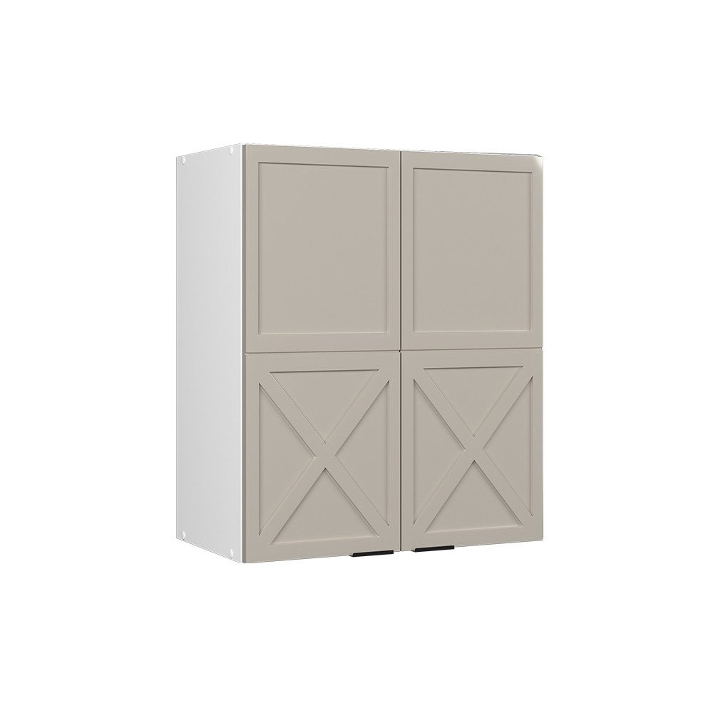 Vicco Hängeschrank Fame-Line, GrauBeige/Weiß, 60 cm (1-St)