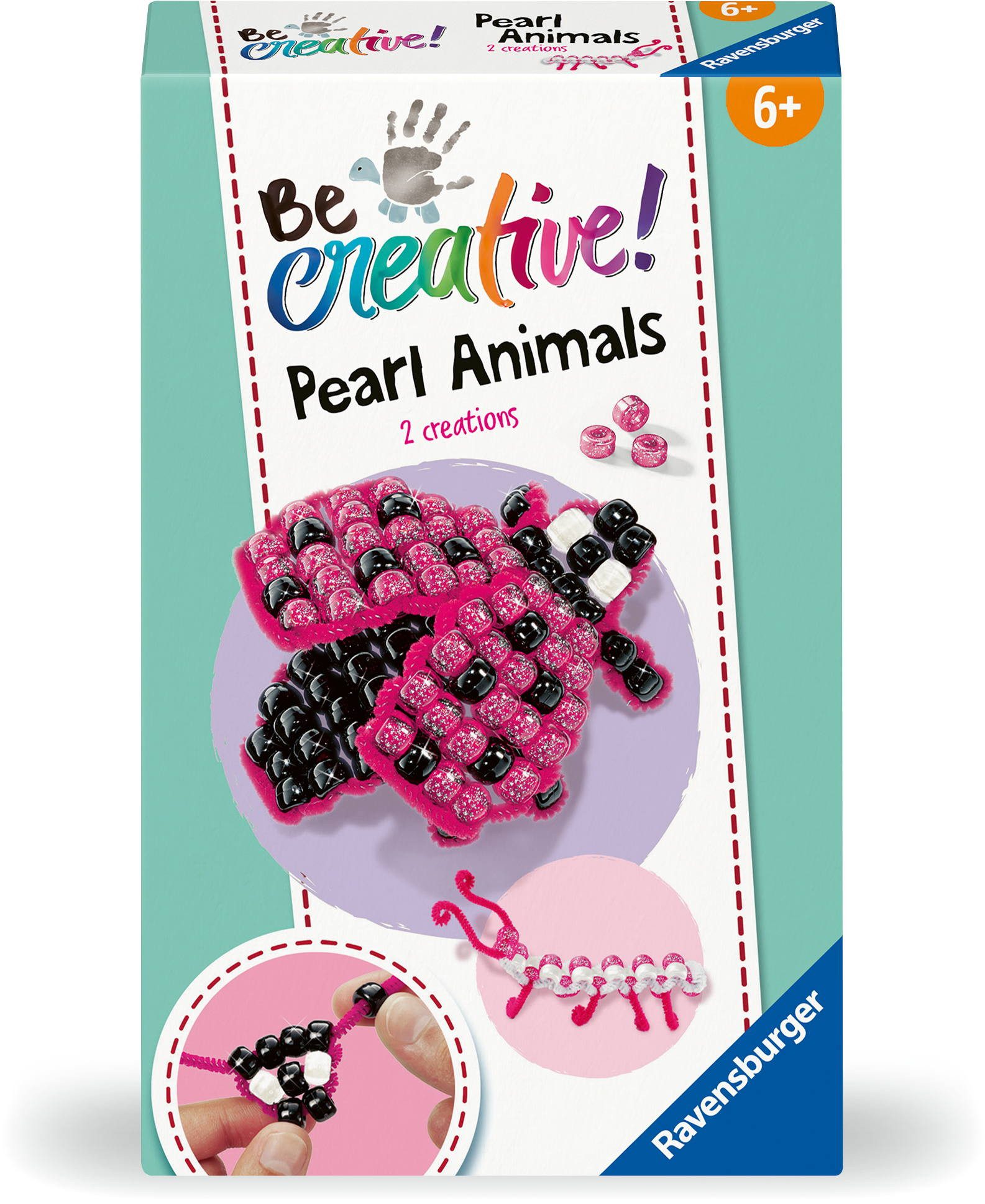 Ravensburger Kreativset Perlen Be Creative Mini Perlentier Marienkäfer 25539