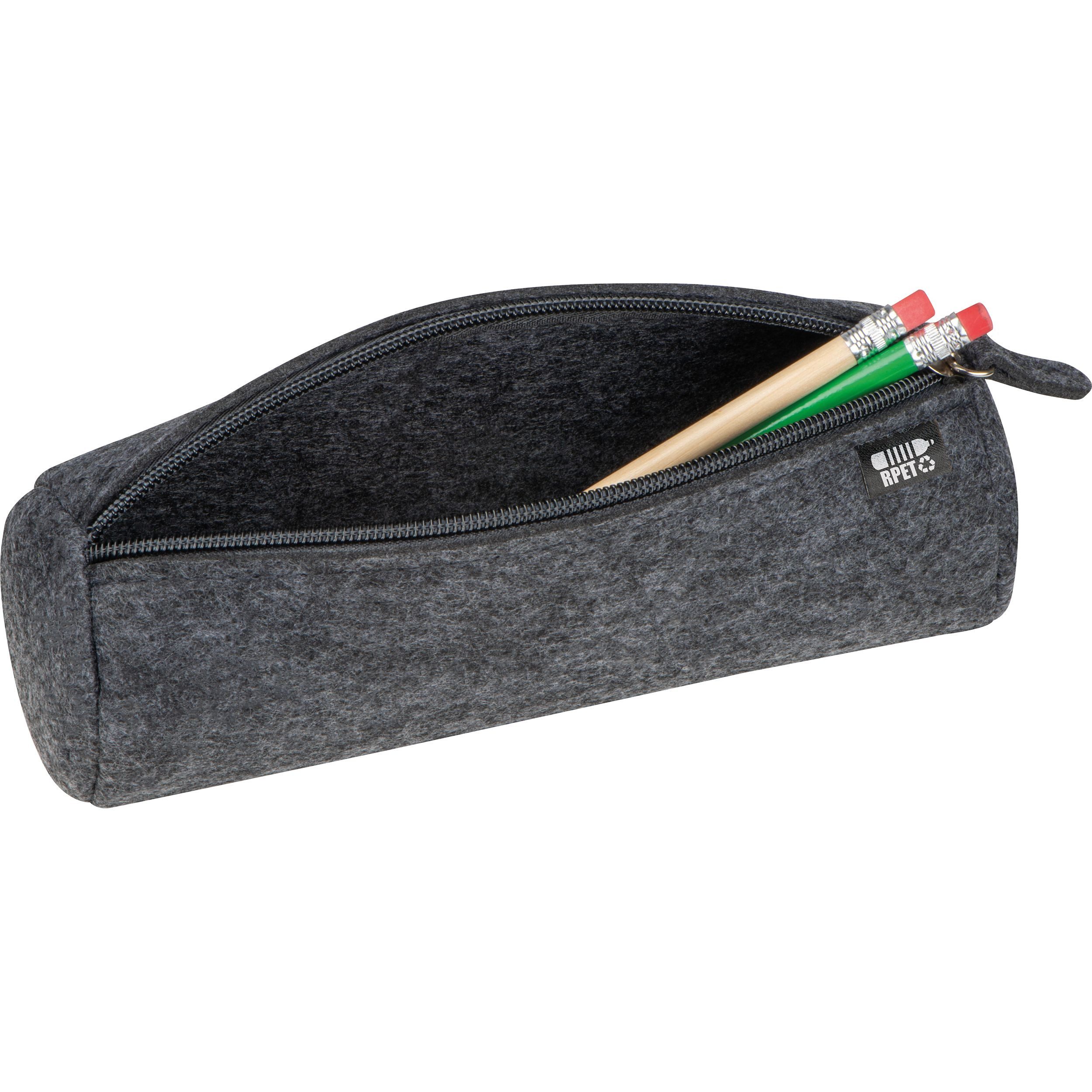 Macma Federtasche Faulenzerrolle / Schlamperrolle / rund / aus recyceltem Filz