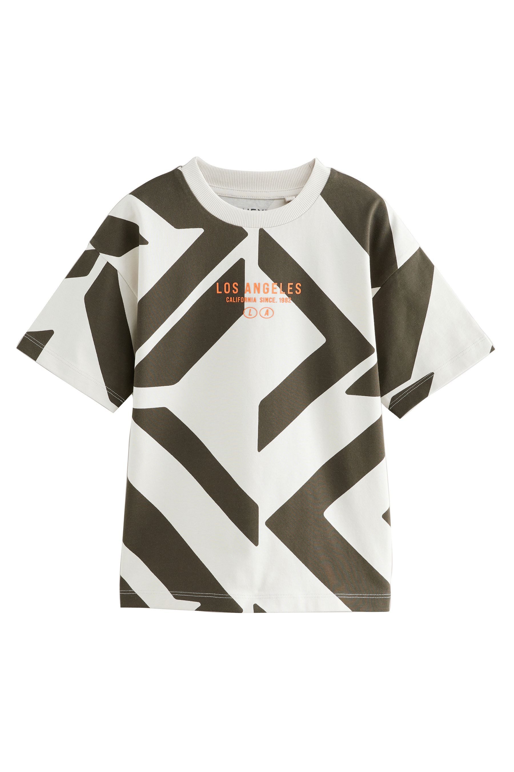Next T-Shirt Relaxed Fit Kurzarm-T-Shirt mit günstig online kaufen