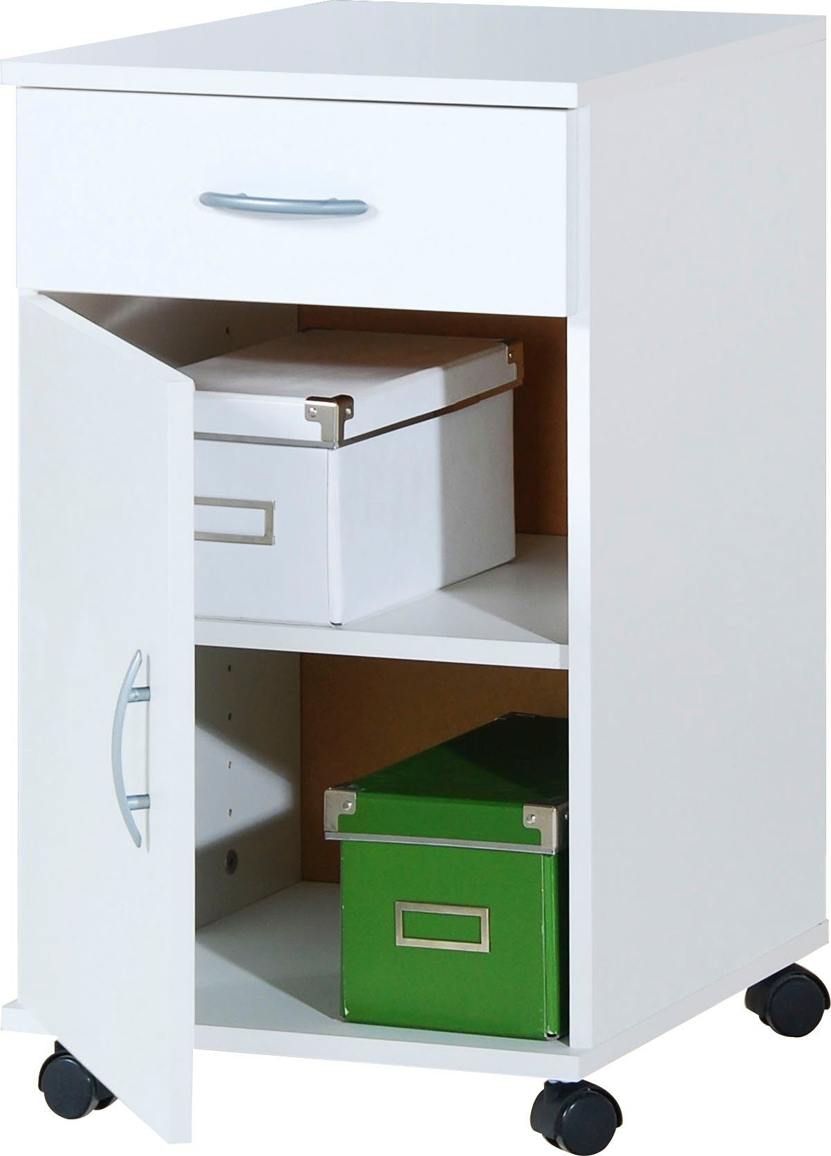 VOGL Möbelfabrik Rollcontainer Barrie, Bürocontainer, (1 St), verschiedene Ausführungen, mit Schubladen, Höhe 67 cm, Made in Germany