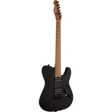 Charvel E-Gitarre, Pro-Mod So-Cal Style 2 24 HH HT CM Satin Black - E-Gitarre