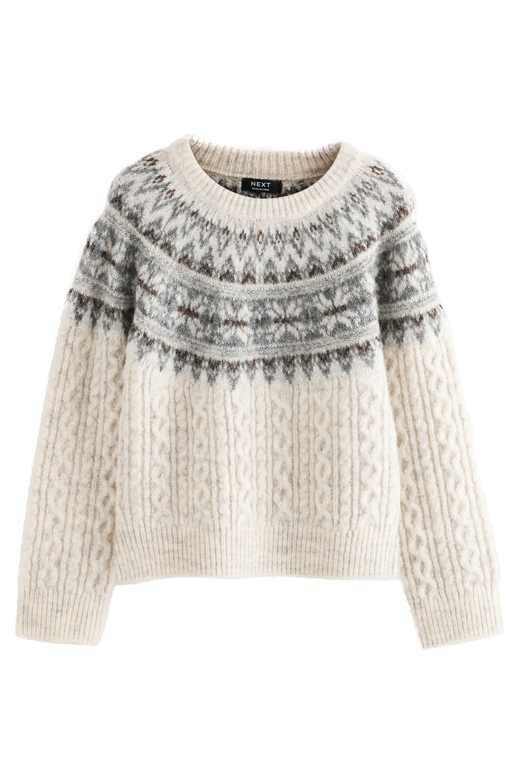 Next Norwegerpullover Weihnachtspullover mit Norwegermuster (1-tlg) günstig online kaufen
