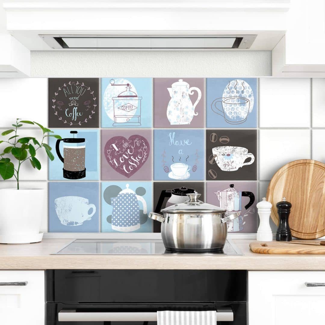 K&L Wall Art Fliesenaufkleber Klebefliese Sticker günstig online kaufen