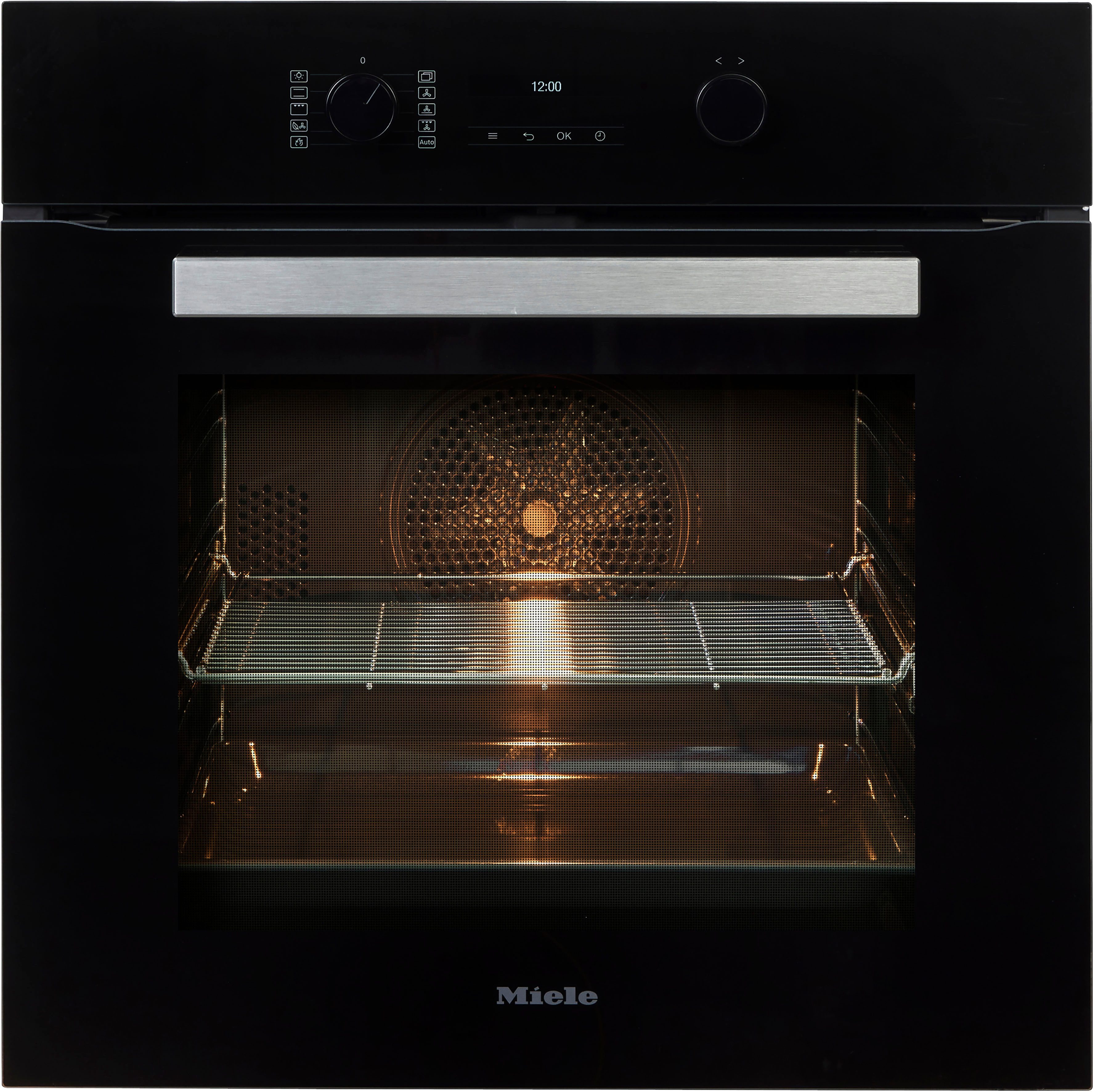 Miele Pyrolyse Backofen H 2469 BP Active, Pyrolyse-Selbstreinigung, Mit AirFry-Funktion und FlexiClip sowie Pyrolyse für leichte Reinigung