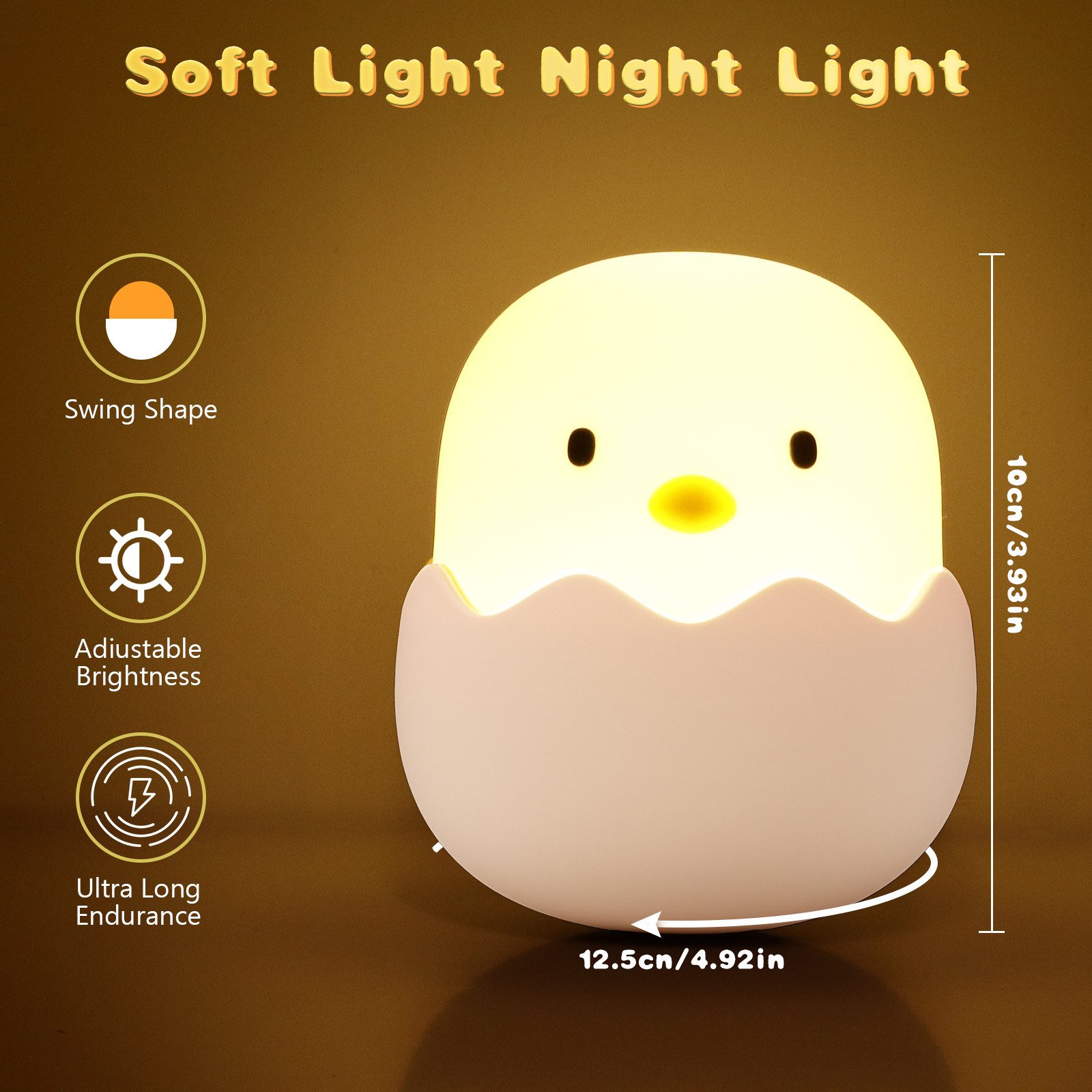 BlingBin LED Nachtlicht Kinder Nachtlampe, Eierschale günstig online kaufen