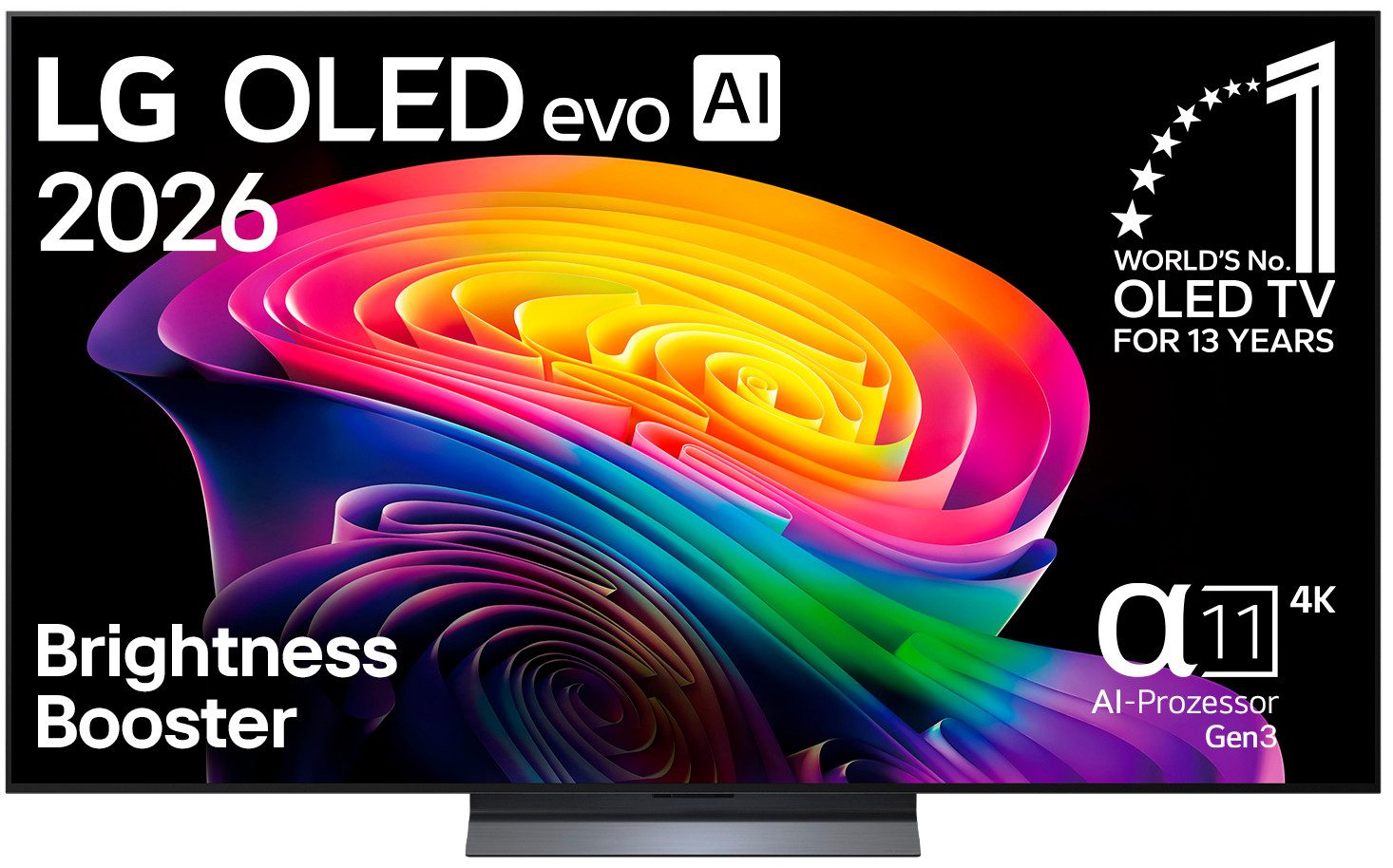 LG OLED77C68LA OLED-Fernseher (195 cm/77 Zoll, 4K Ultra HD, Smart-TV)