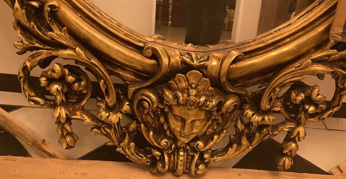 Barockstil Barock Luxus & - Spiegel Spiegel Möbel Wandspiegel Antik Gold Prunkvoll Casa Stil Handgefertigter Barock - Barockspiegel im - Edel - Prunkvoller Padrino