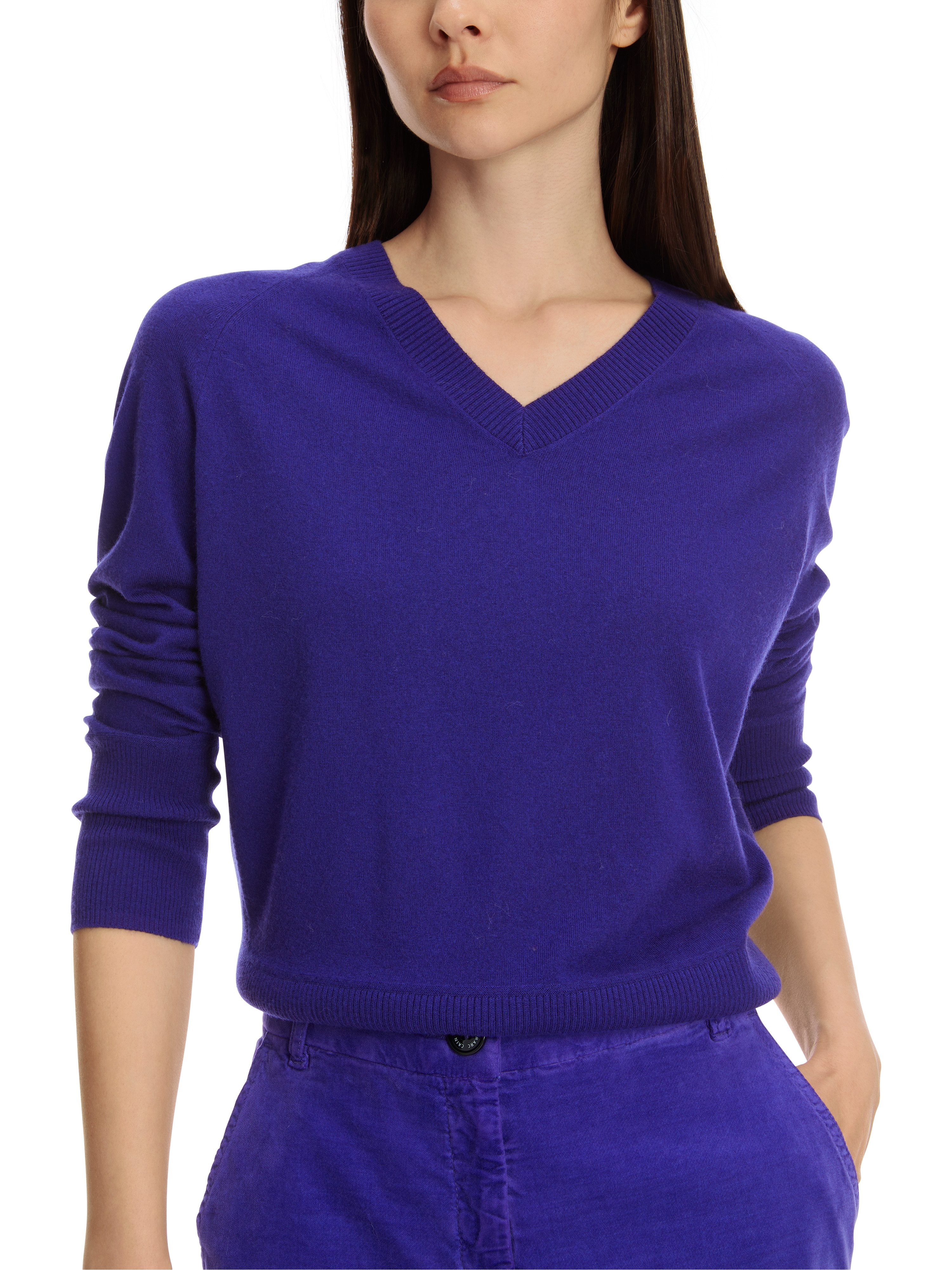 Marc Cain Strickpullover V-Neck-Pullover "Rethink Together" günstig online kaufen