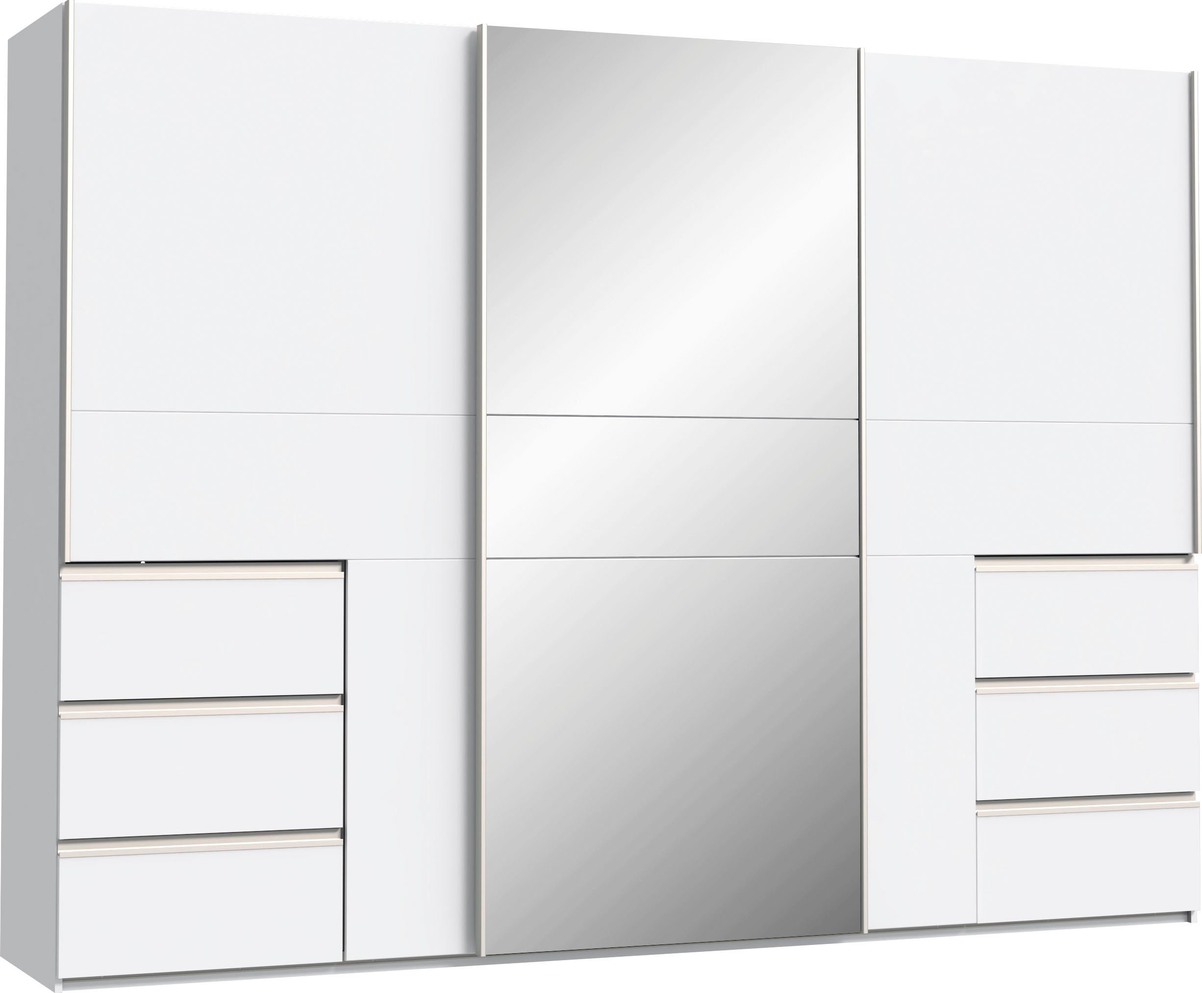 FORTE Schwebetürenschrank mit 3 Schubladen – Bild 3 von 5