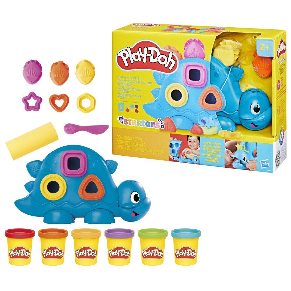Play-Doh Knetform-Set Play-Doh Spielknete Set Starters Bunter Dino