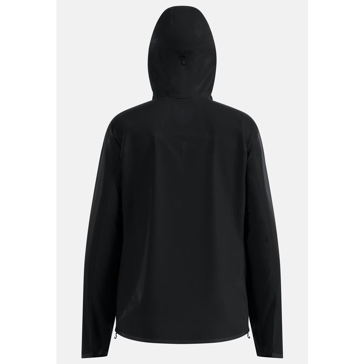 Odlo Outdoorjacke The Zeroweight Dual Dry Performance Knit Waterproof Running Jacket Wasserdichte und atmungsaktive Laufjacke aus recycelten Materialien