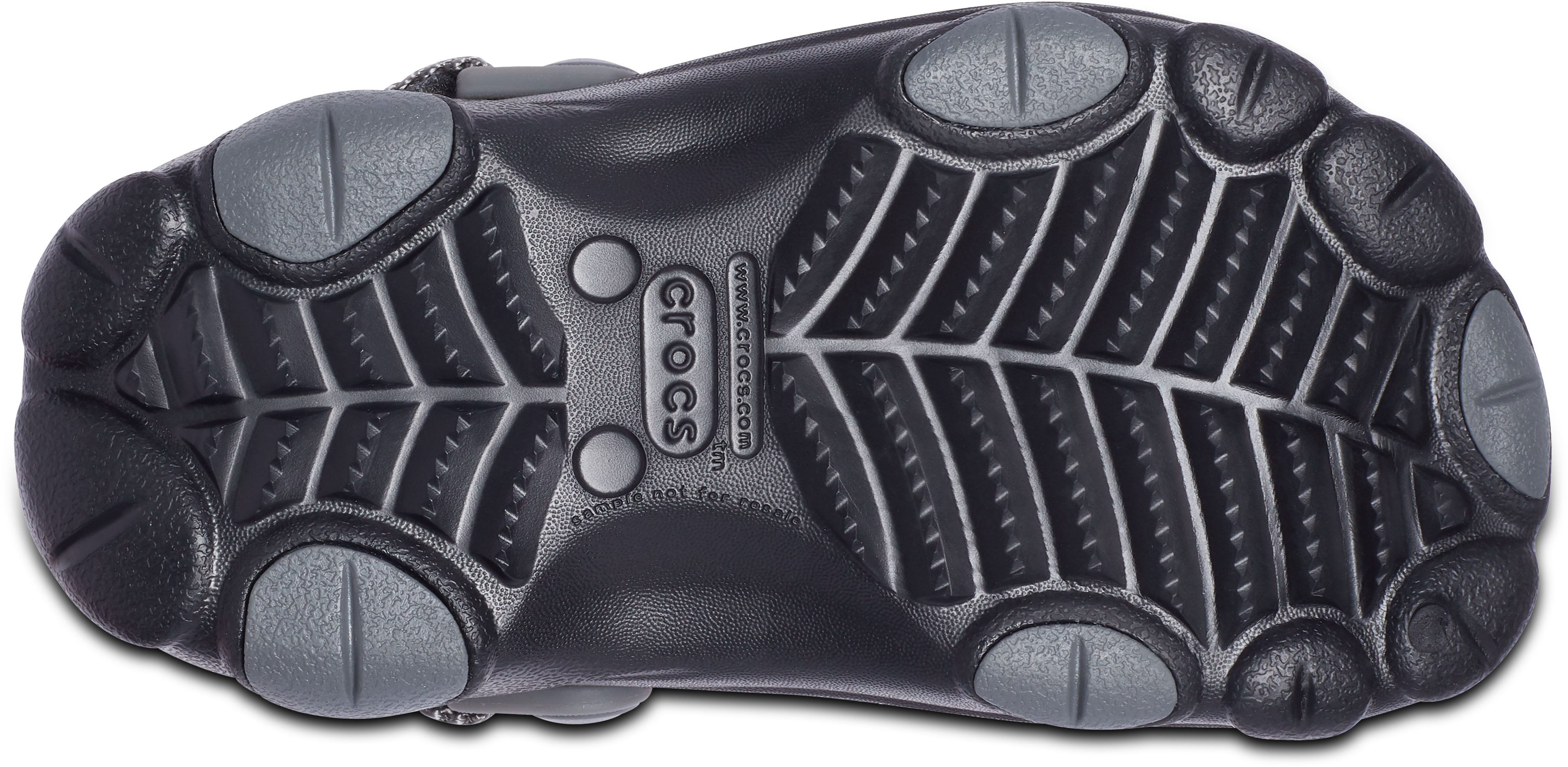 Crocs All Terrain Clog Clog Sommerschuh, Hausschuh, Badeschuh mit leicht genoppter Innensohle