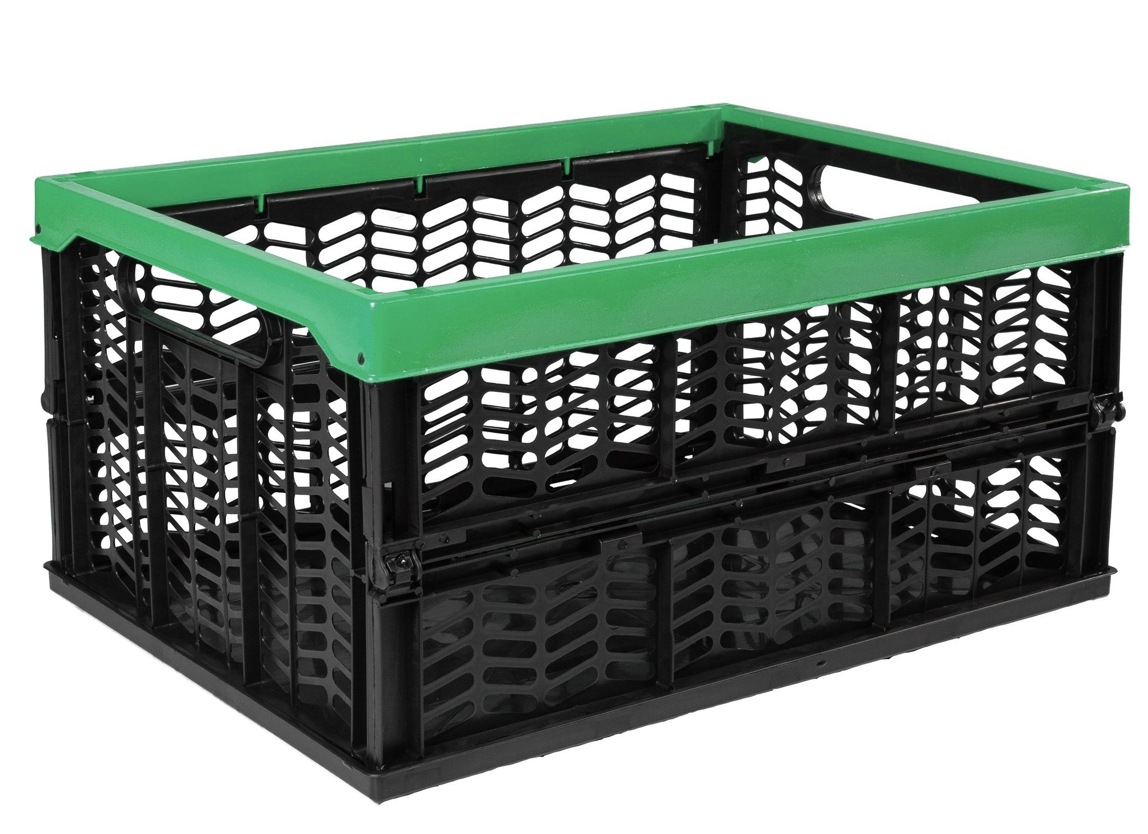 Klappbox Klappbar Box Kiste Transport Einkaufskorb Faltbar 45 Liter