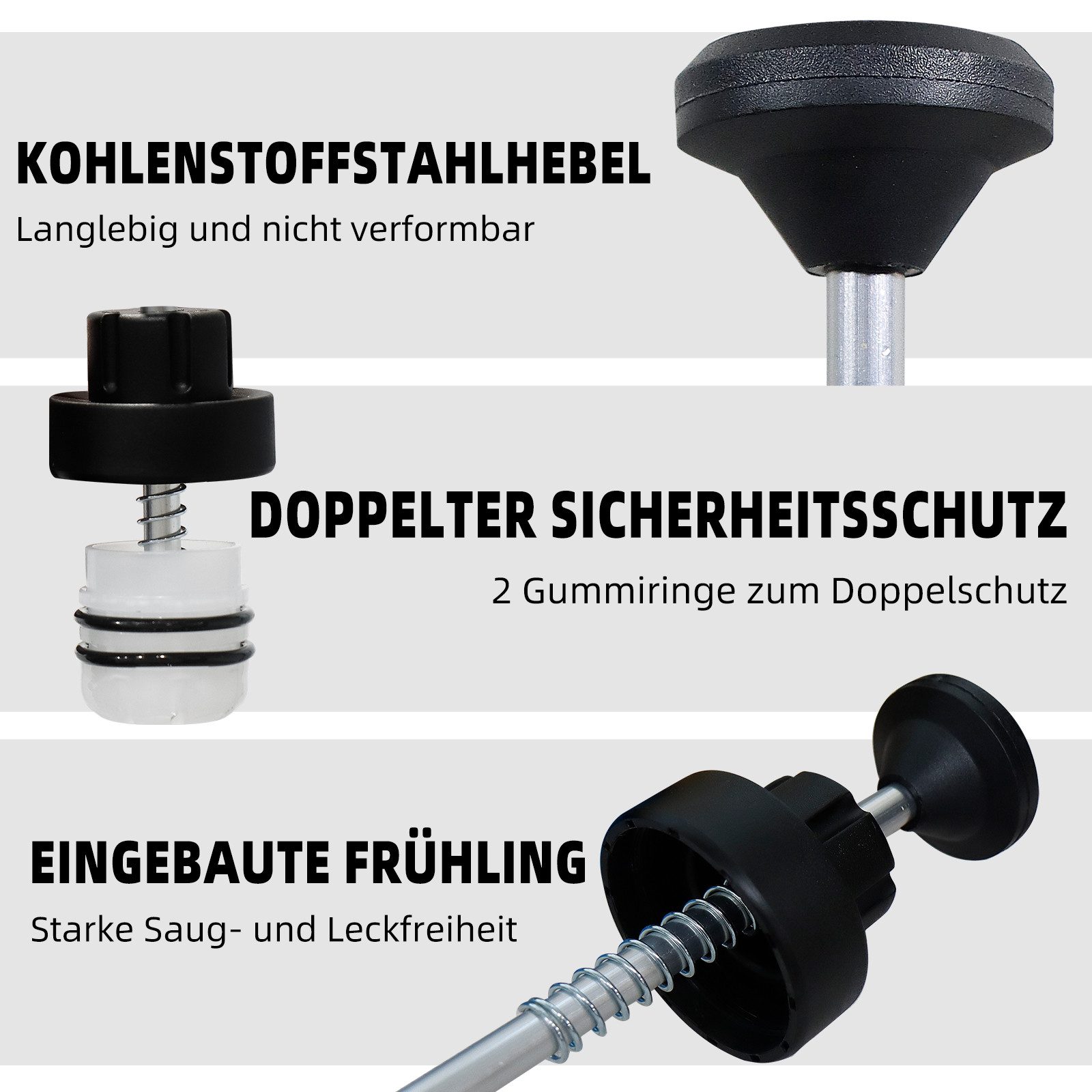 CCLIFE Ölabsaugpumpe Ölabsaugpumpe Ölabsaugspritze Absaugpumpe Ölabsaugpistole – Bild 5 von 5