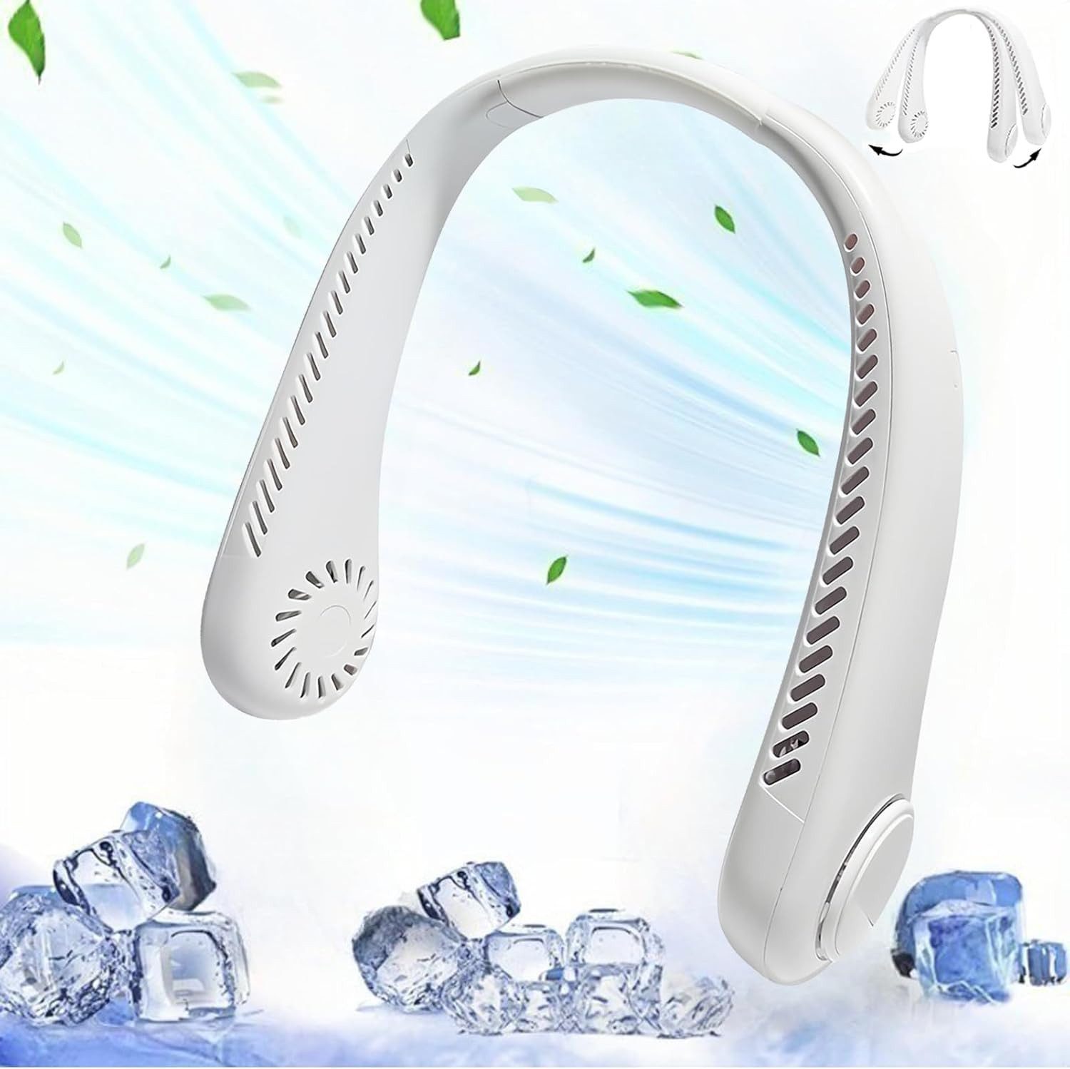 BlingBin Mini USB-Ventilator Tragbarer Nackenventilator USB günstig online kaufen