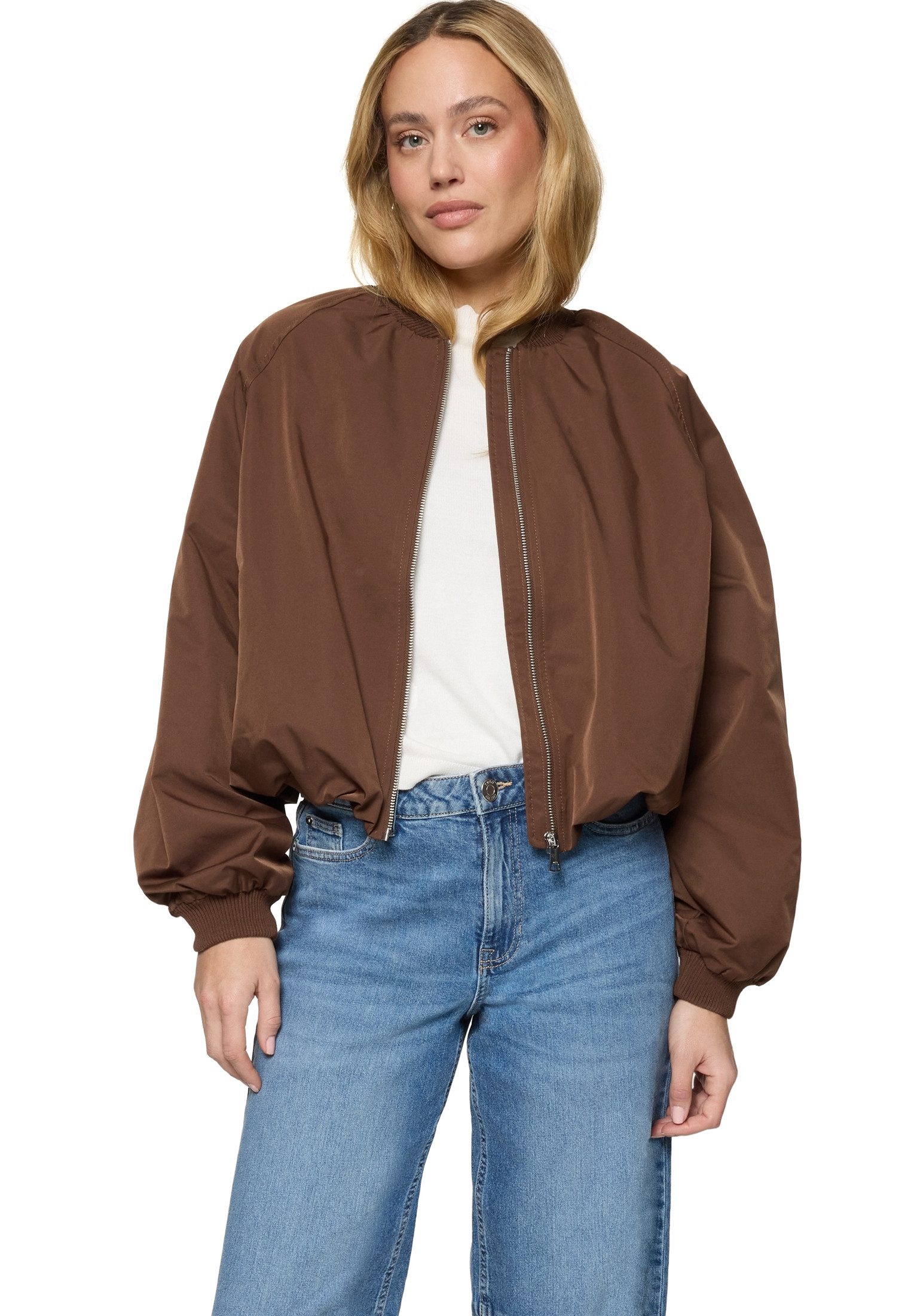 Zero Canvasjacke Damen mit Reißverschluss