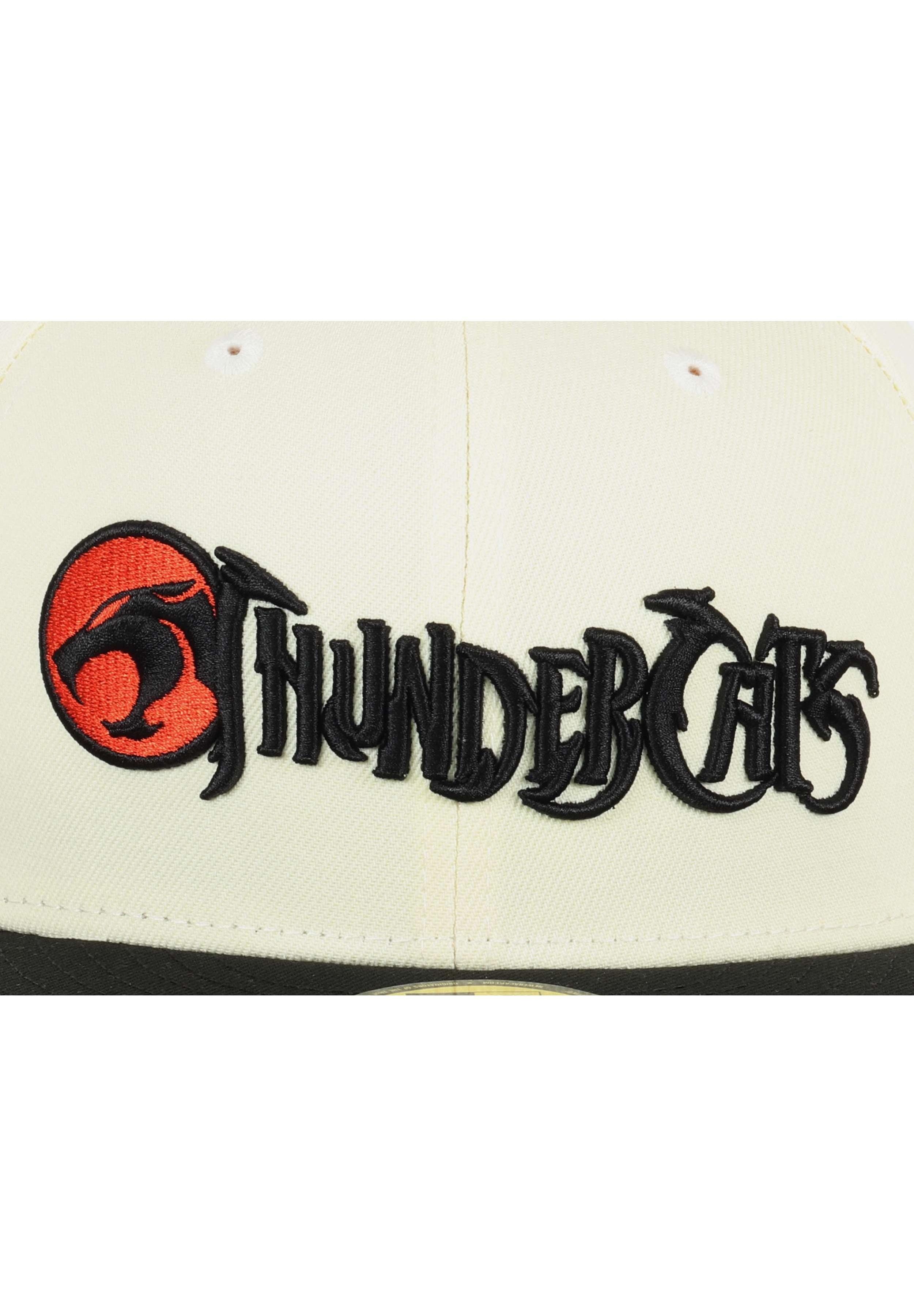 New Era Flat Cap ThunderCats Beige Schwarz 59Fifty Basecap New Era (1-St)