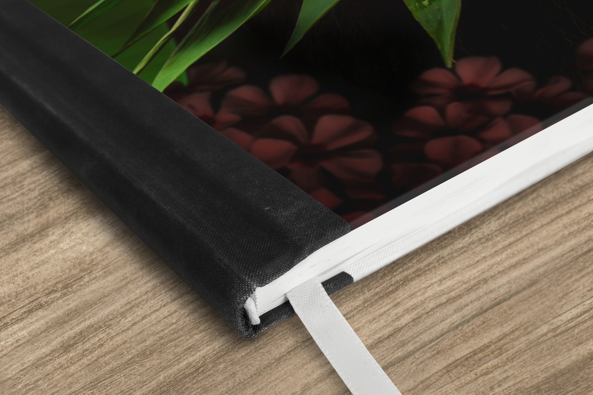 Thumbnail - MuchoWow Notizbuch Panda - Schmetterling - Dschungel, Notebook, Notizblock a5, Tagebuch, Journal Liniert
