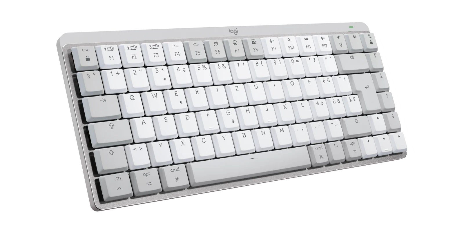 Logitech MX Mechanical Mini for Mac, Bluetooth Tastatur for Mac & PC CH Layout Wireless-Tastatur (Schweizer Layout)
