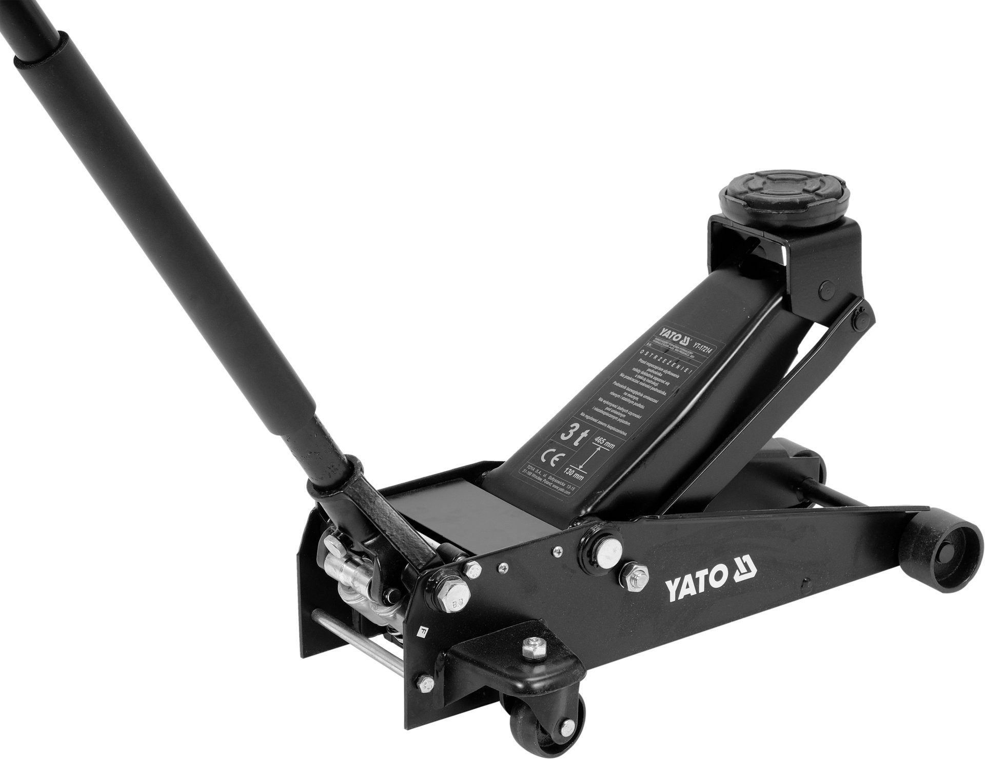 TRIZERATOP Wagenheber PODNOŚNIK HYDRAULICZNY 3T DWUTŁOKOWY