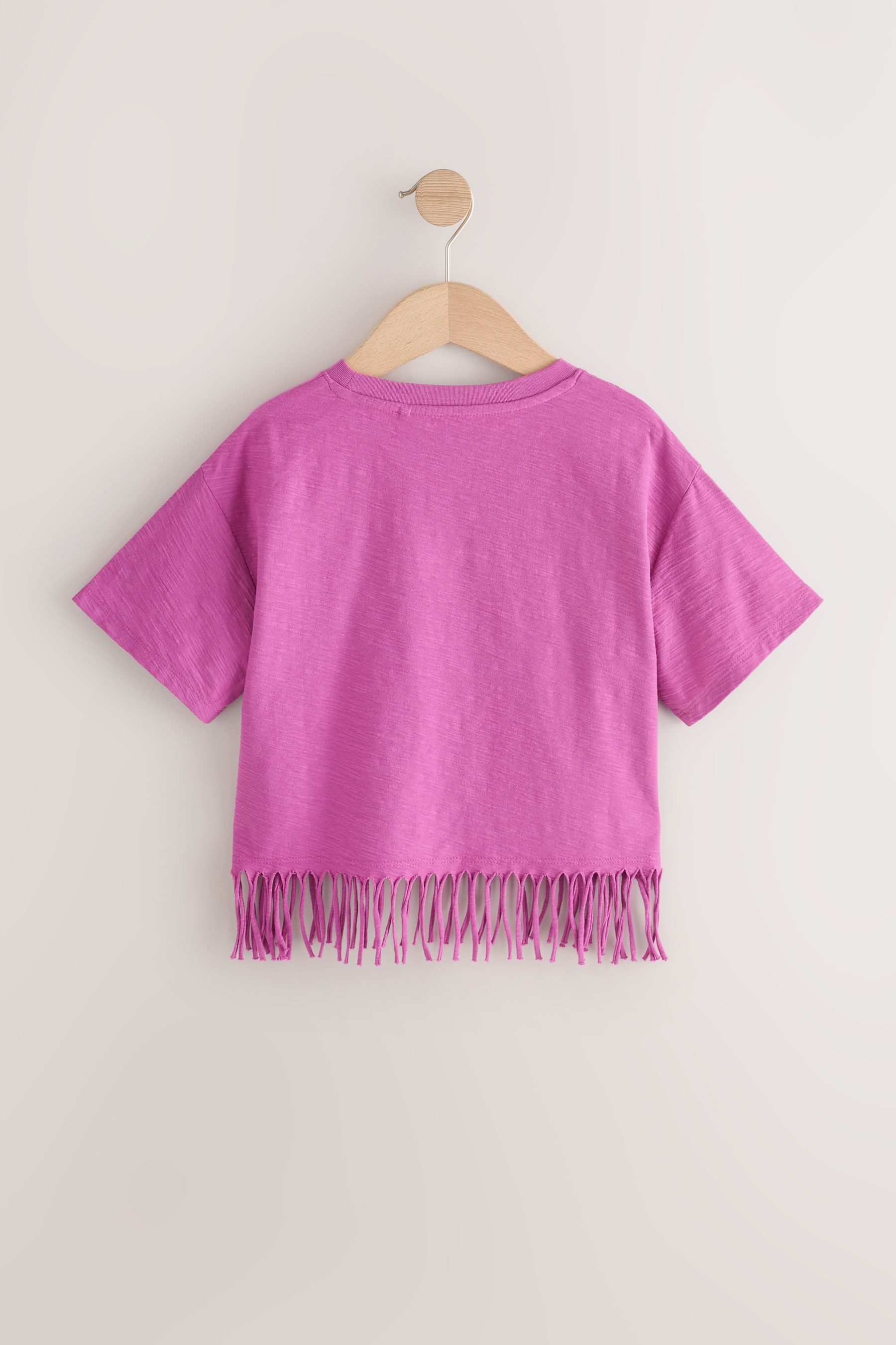 Next Paillettenshirt T-Shirt mit Fransen und günstig online kaufen