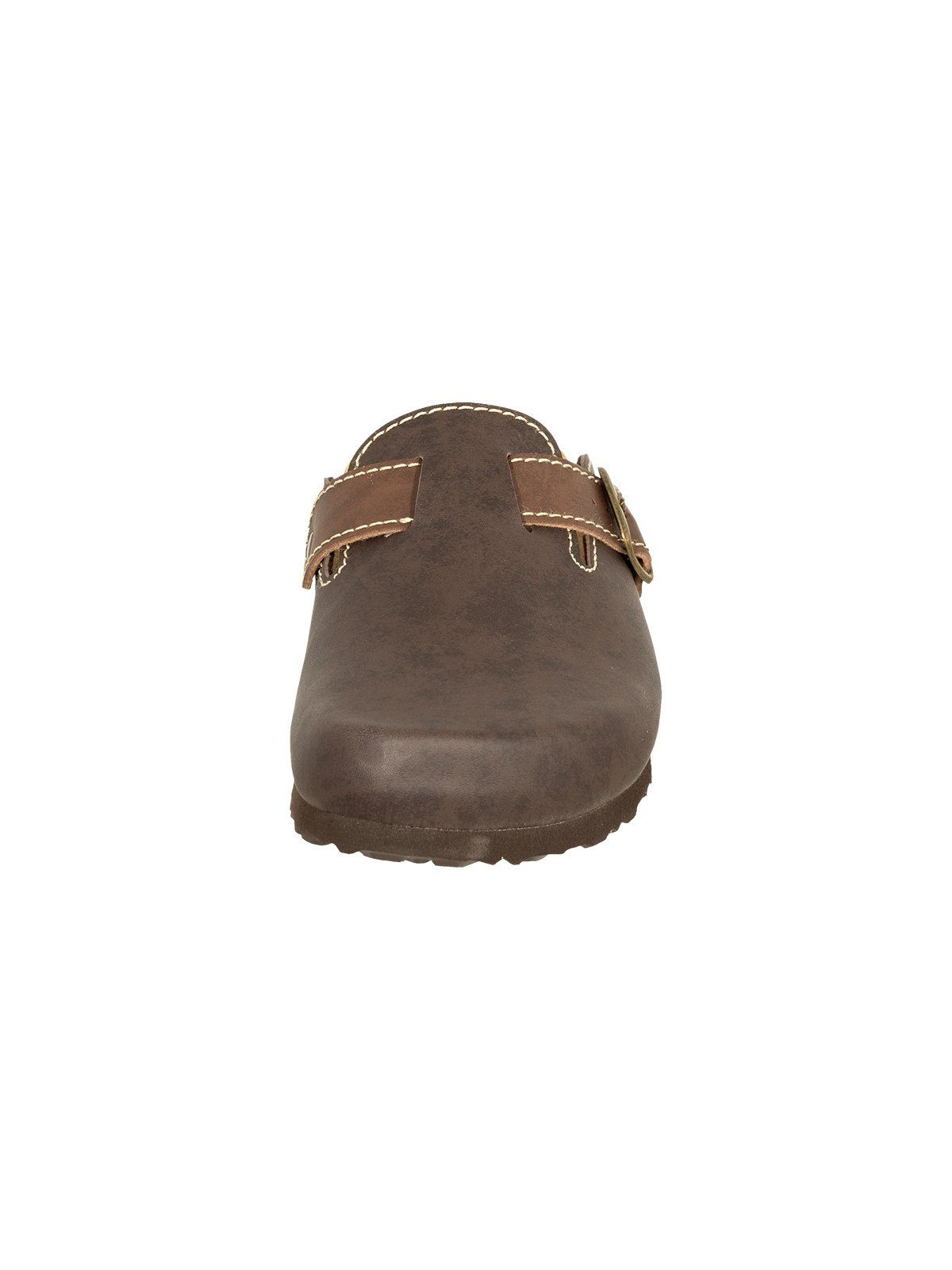 SALIHA Bioline Clog braun Pantolette