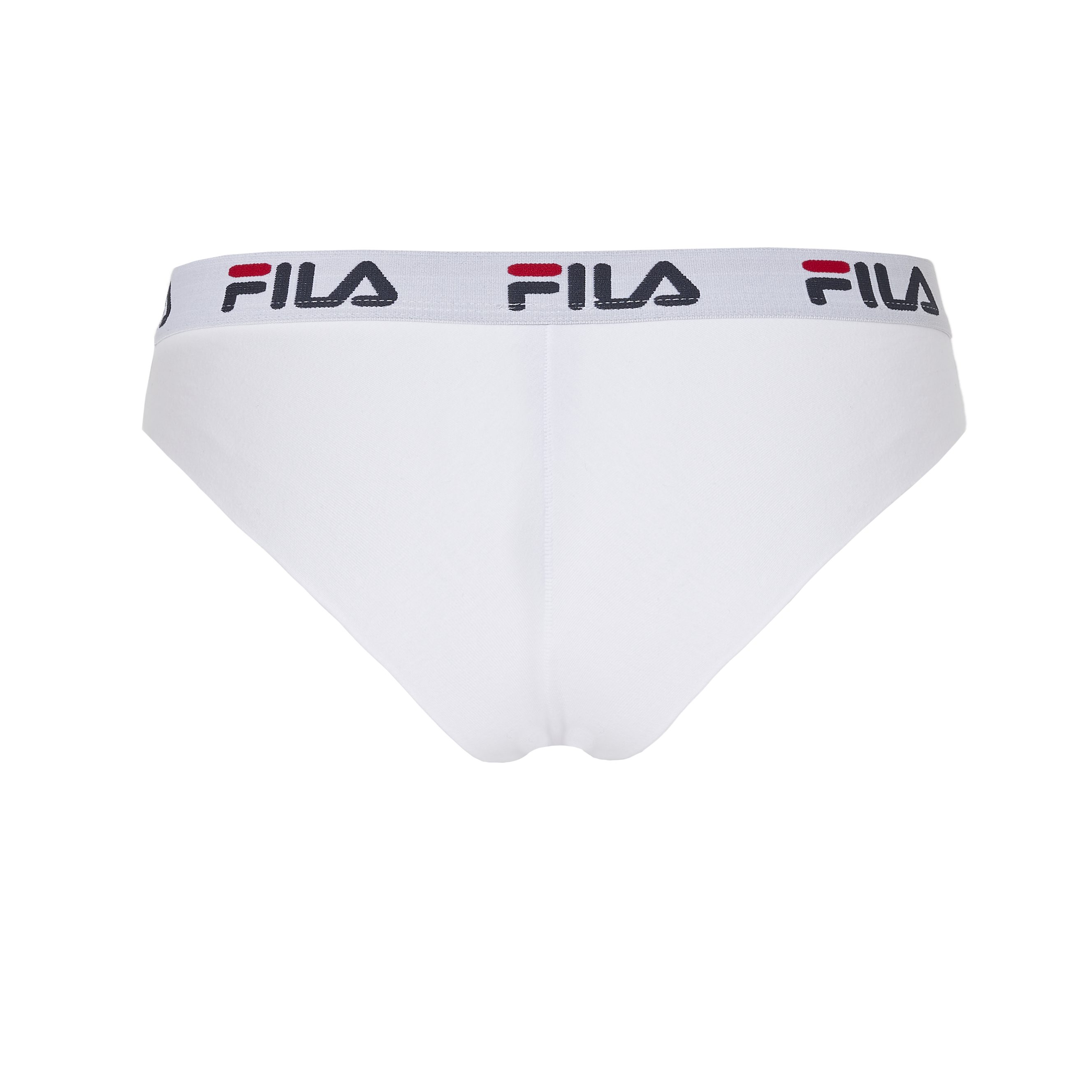 Fila Brasilslip WOMAN BRAZILIAN SLIP (3er Pack) mit elastischem Logobund