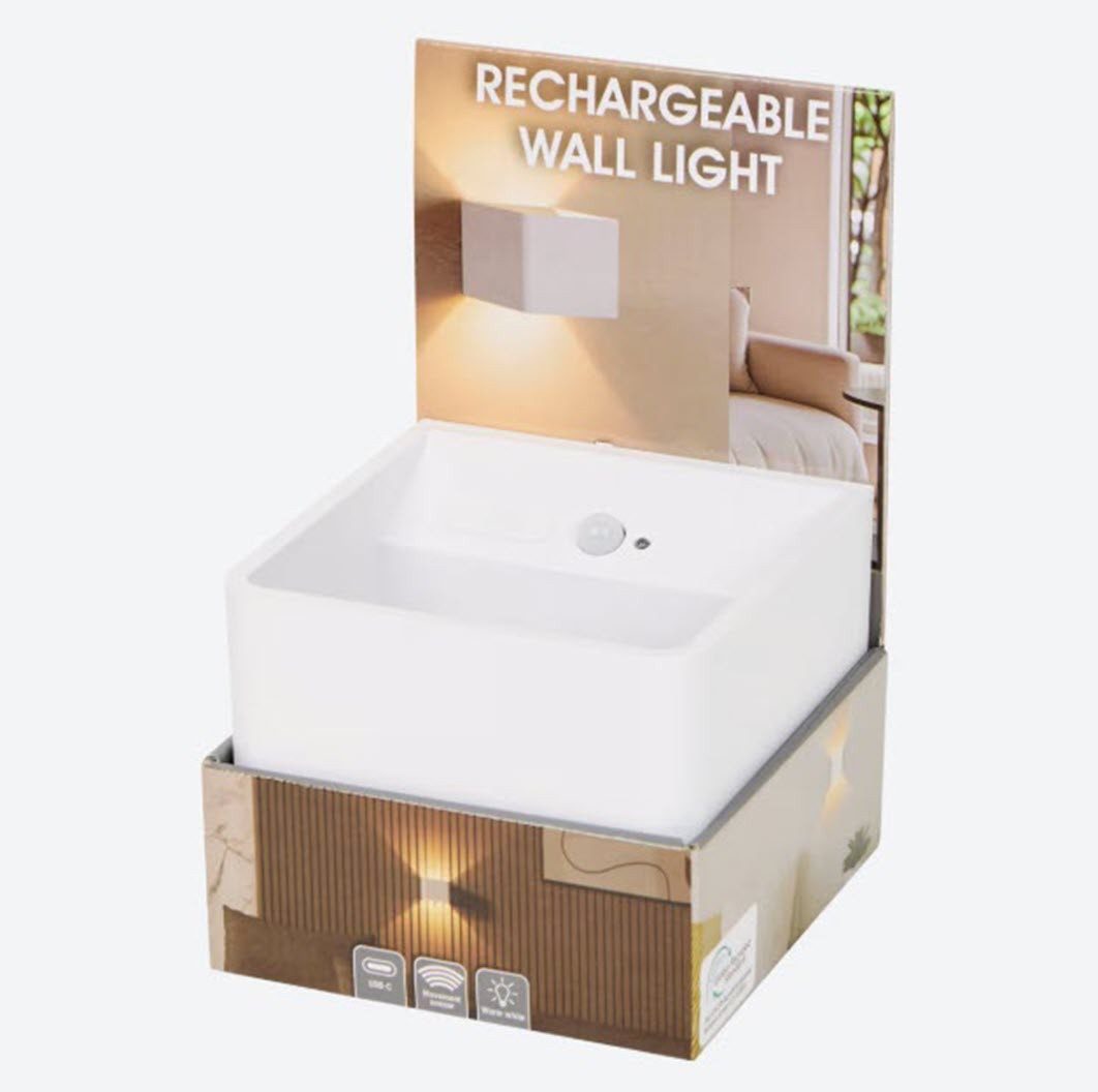 Spectrum LED Wandleuchte Aufladbare LED-Wandlampe rechargeable wall light, LED fest integriert